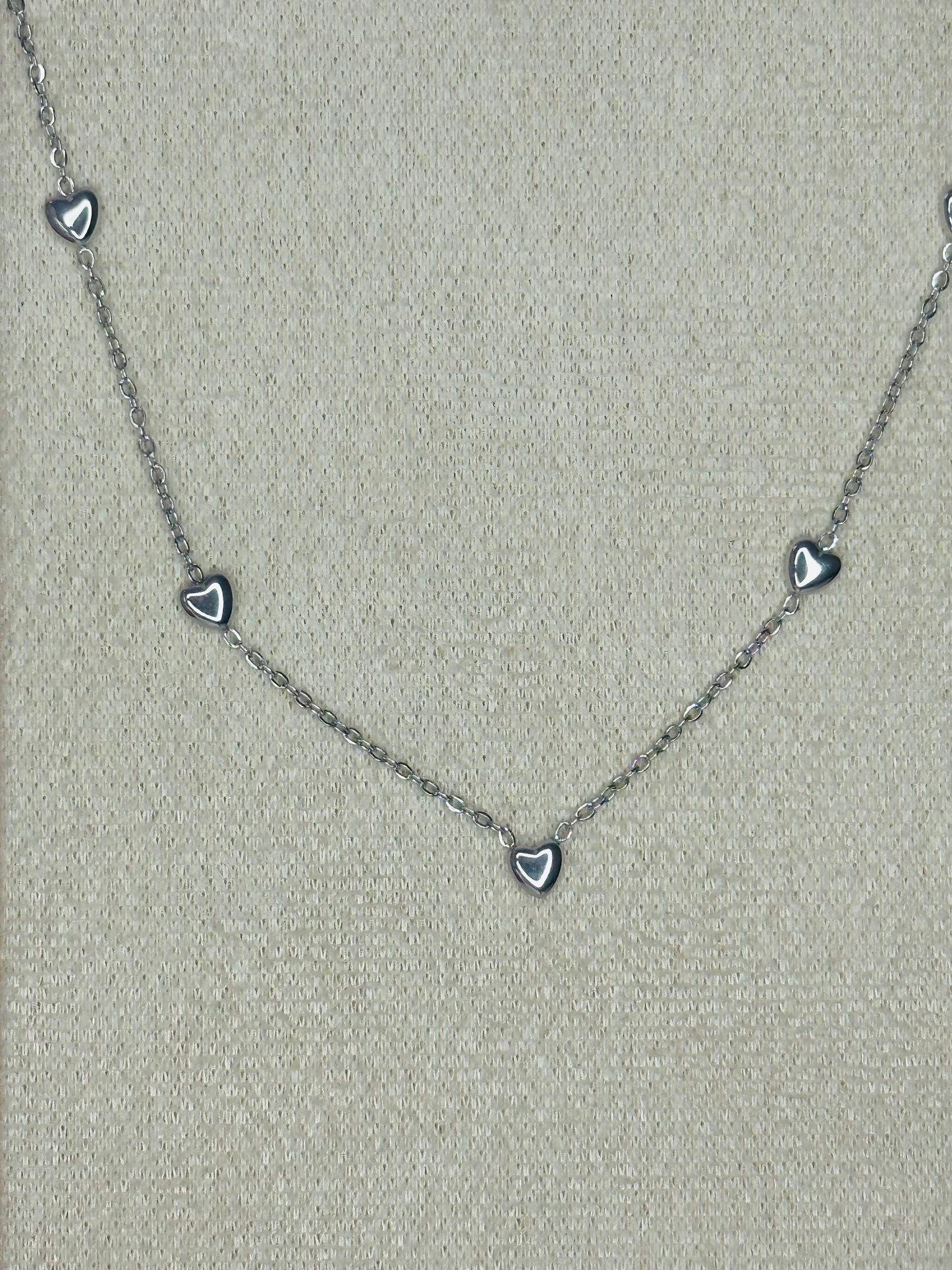 🩶 Collier Chloé en acier inoxydable