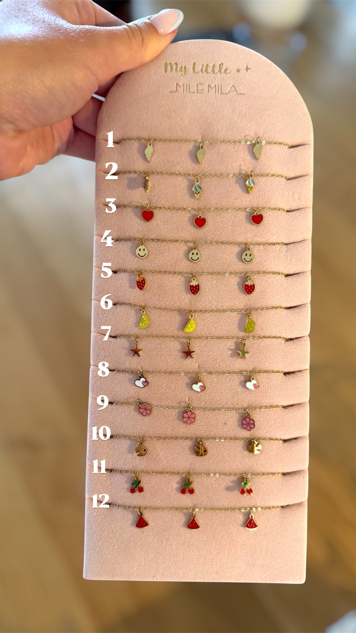 Bracelets enfants acier inoxydable