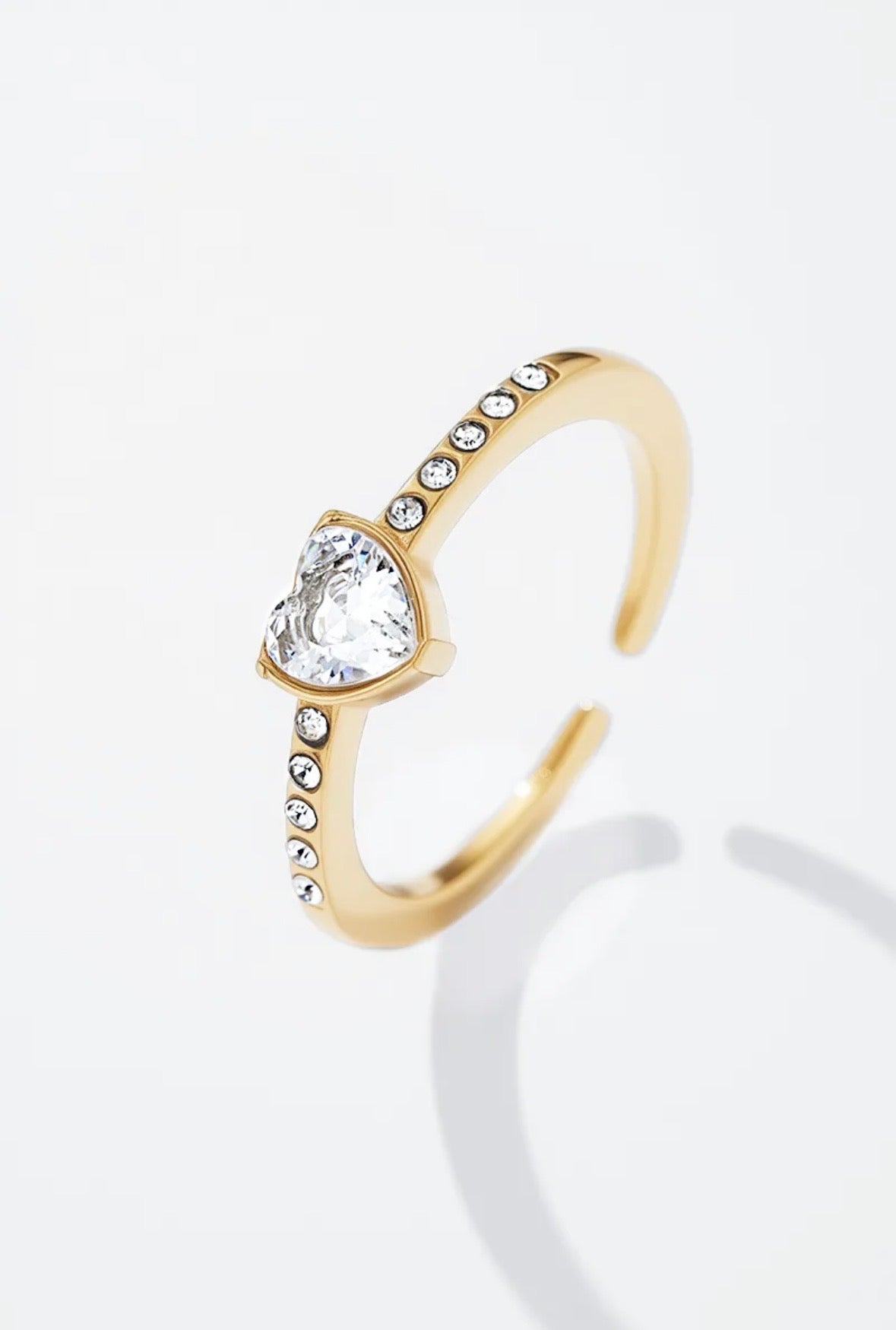 đź©¶ Bague Valentina - acier inoxydable