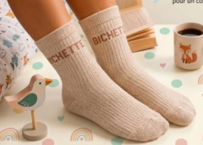 Chaussettes à paillettes enfant