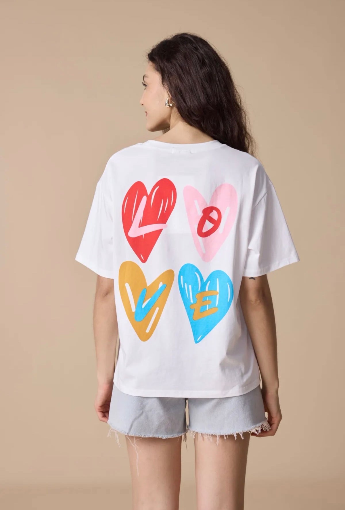 T-shirt Maeline LOVE