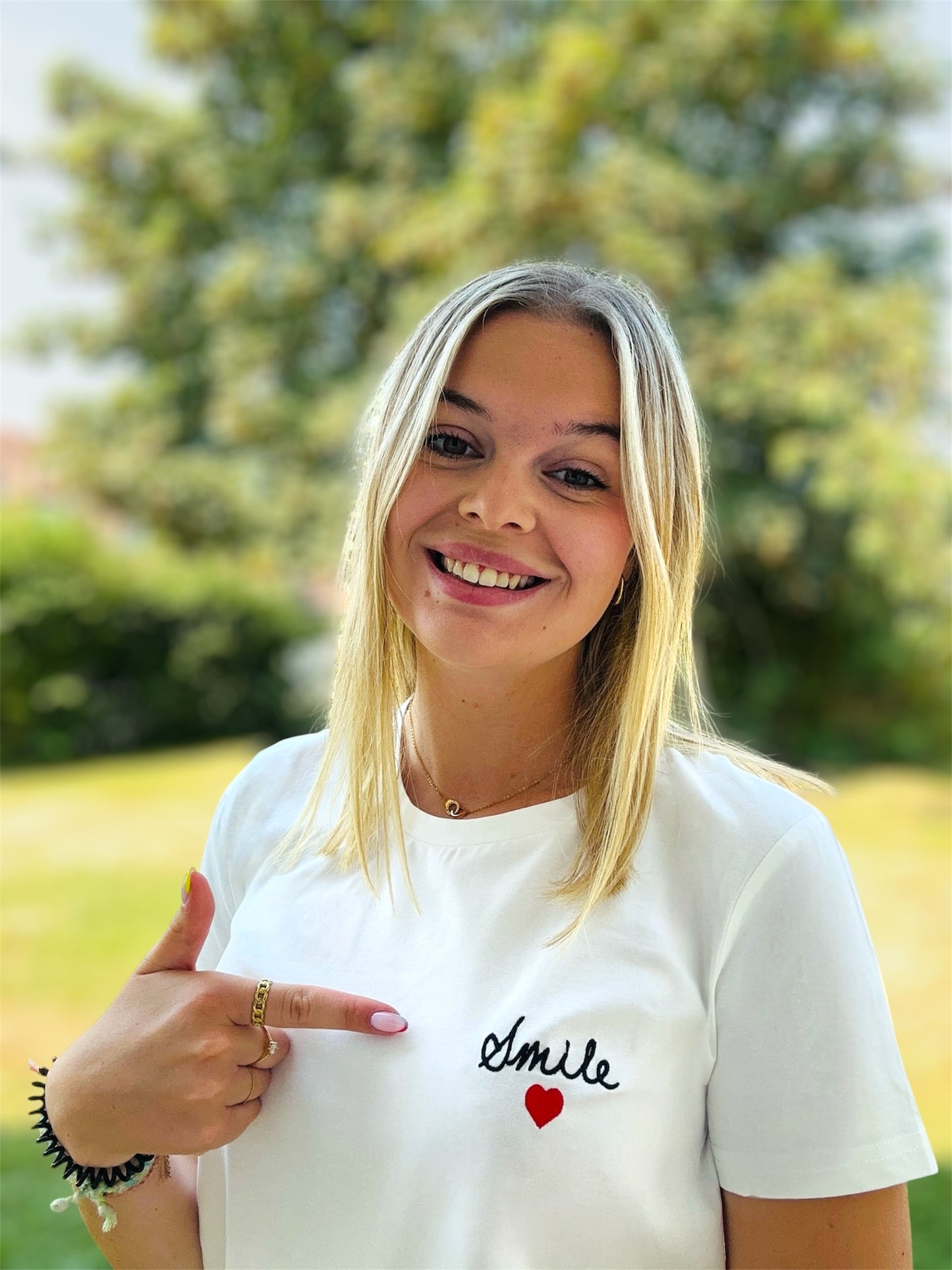 T-shirt SMILE đ€â€ïž