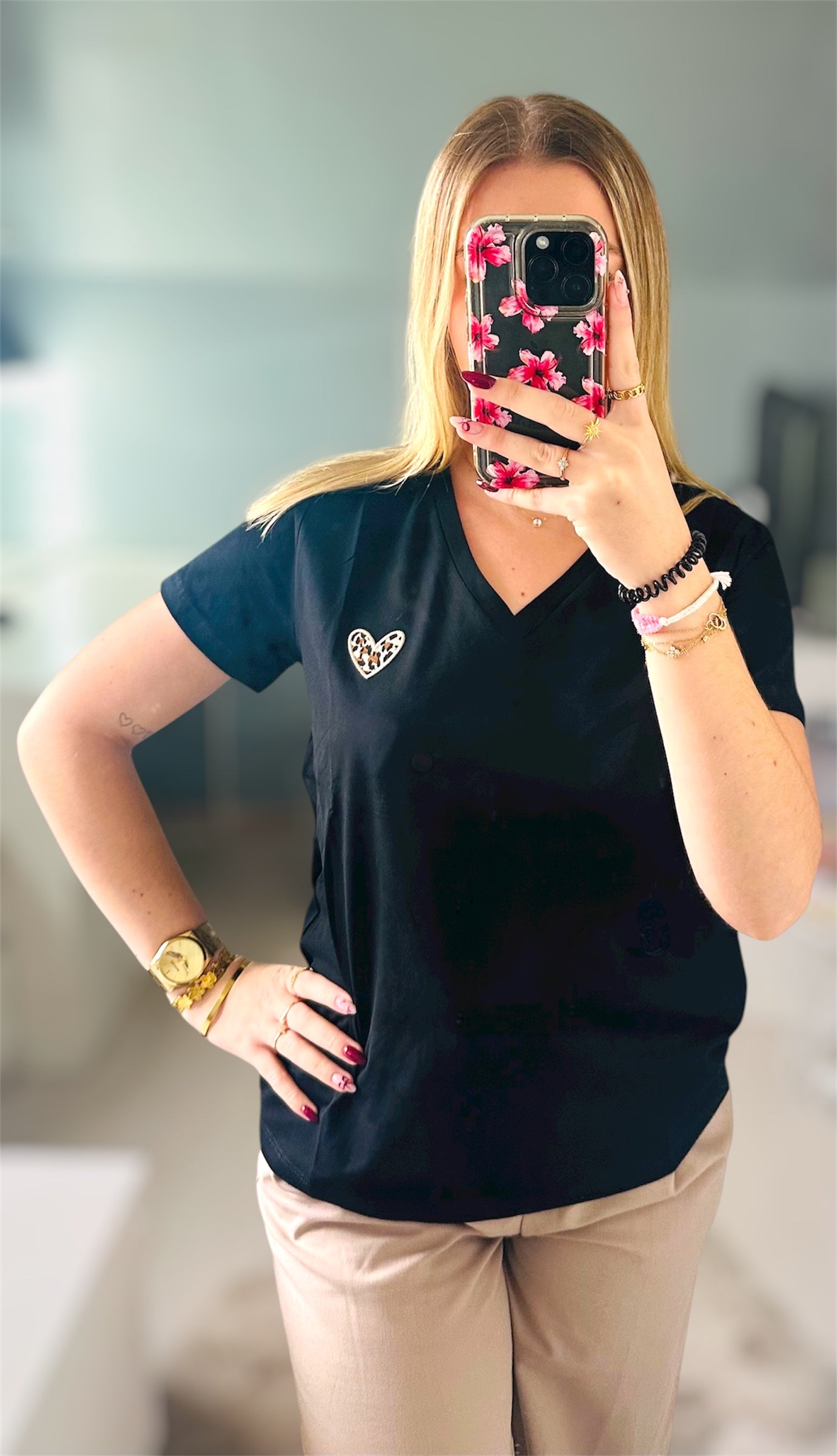 👩 T-shirt “Ludmi” – Adulte