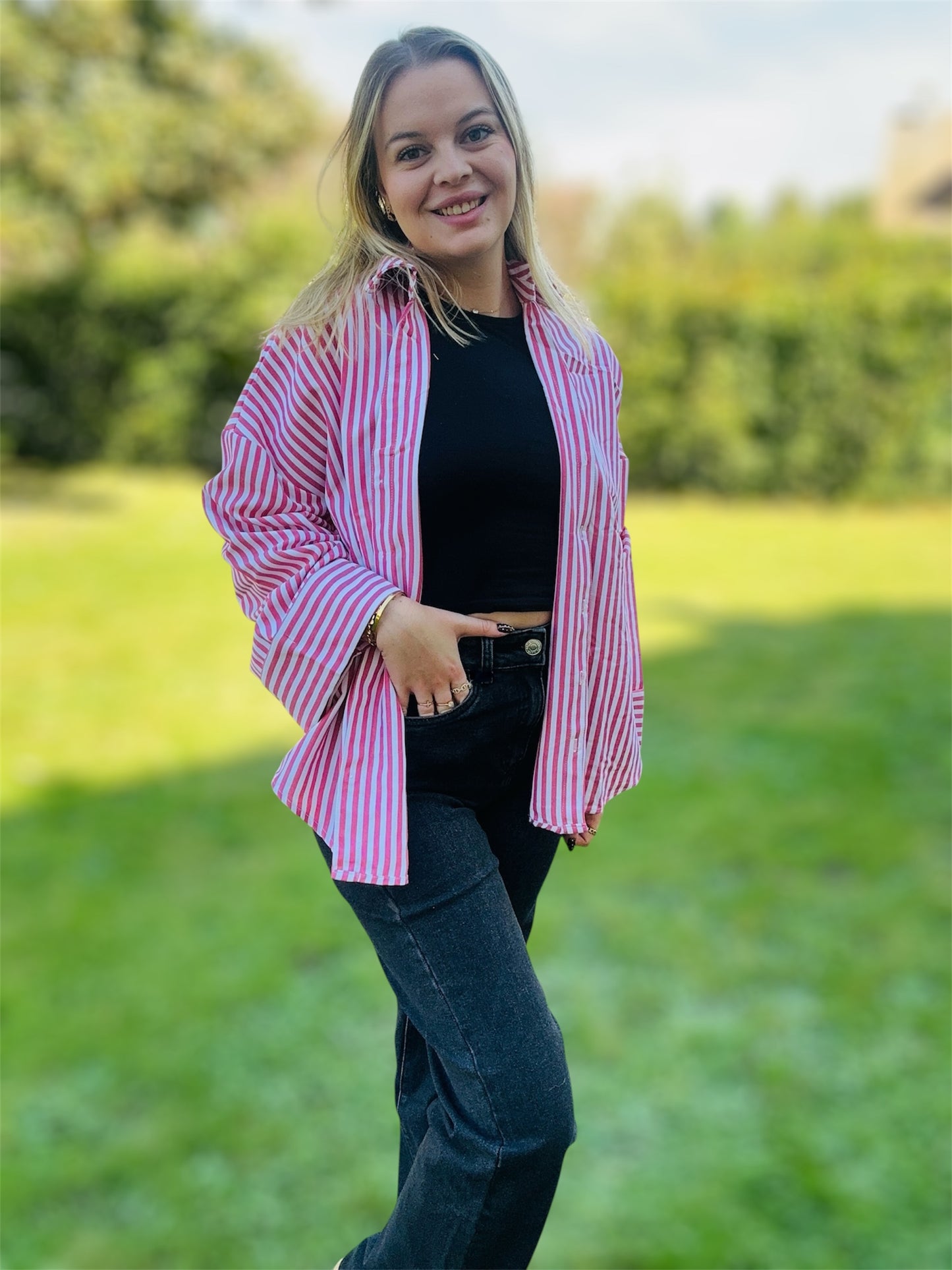 Chemise loose Victoria 🌸🤎