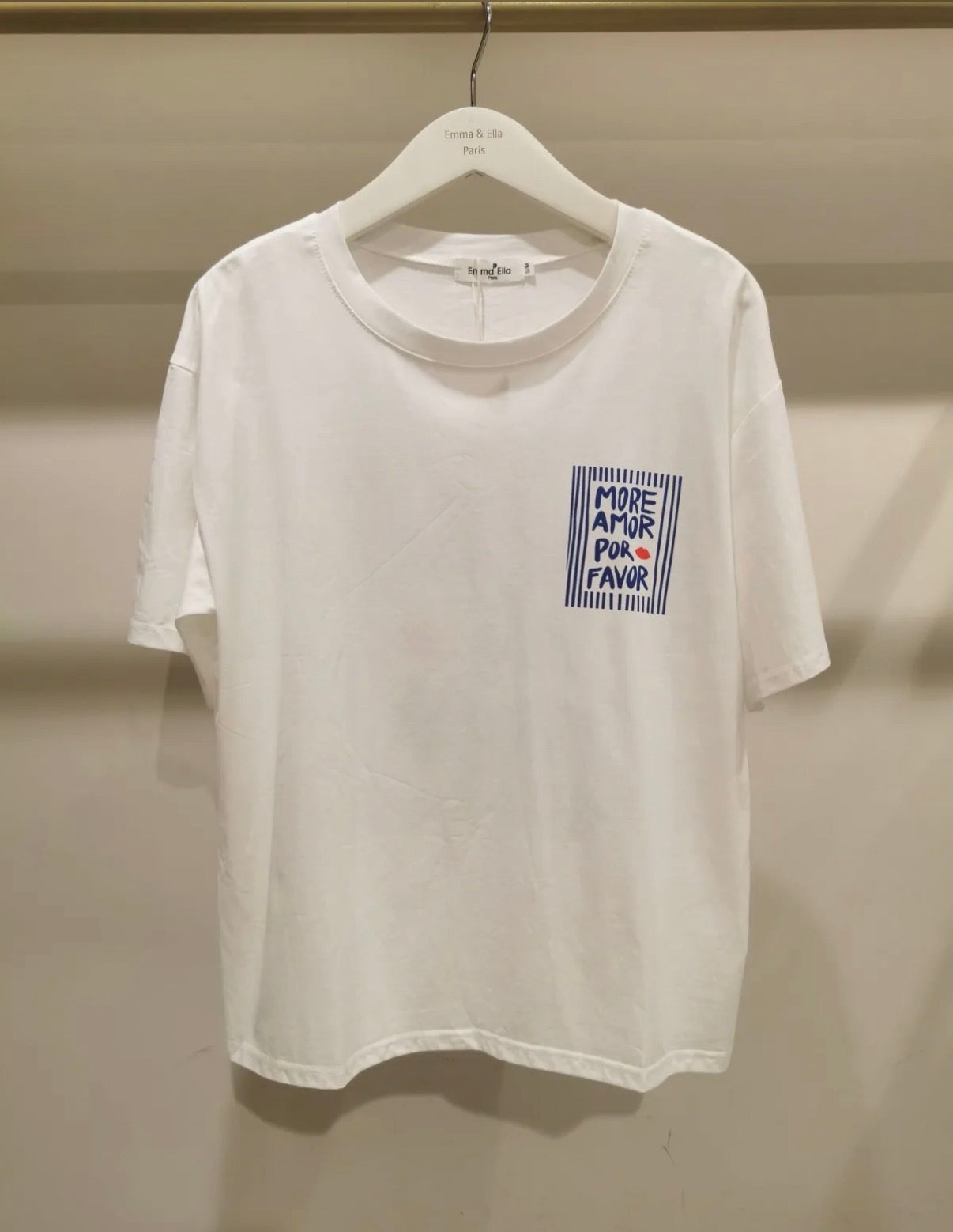 T-shirt Anaelys bleu ou rose 💗💙