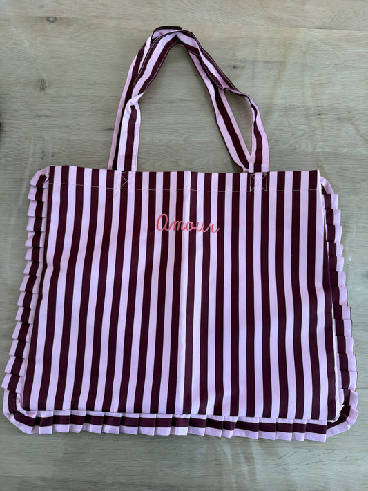 Sac cabas Julia 💗💜🤎