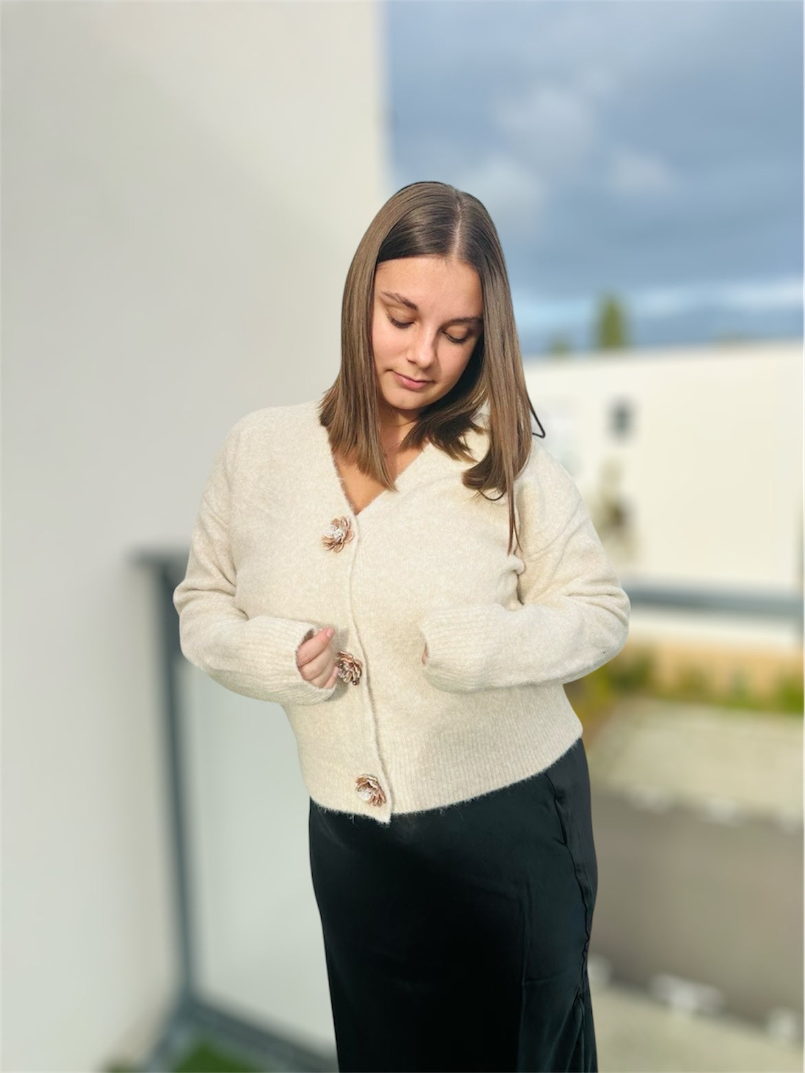 🧥 Gilet Aurélia – Chic & Confort 🌸