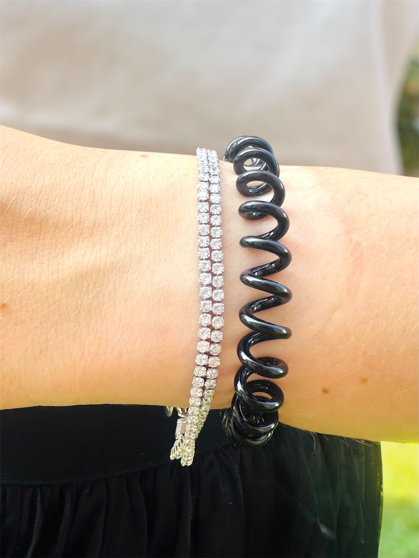 Bracelet DANICA – Élégance scintillante en acier inoxydable ✨