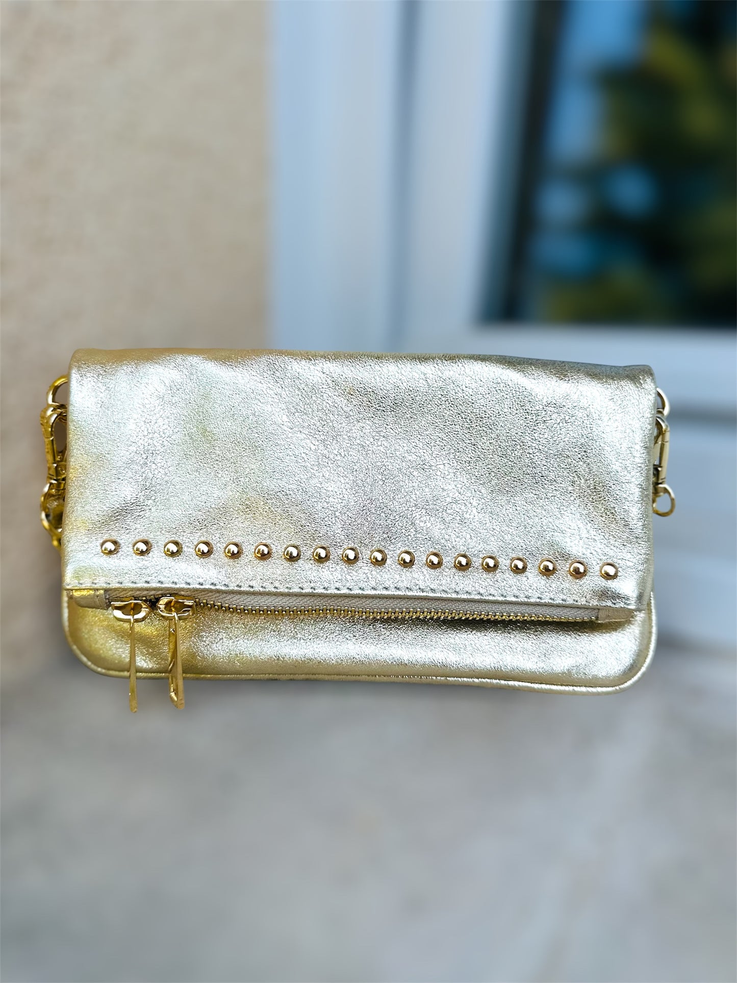 Sac OLIVIA – bandoulière chic & pratique en cuir véritable 🖤