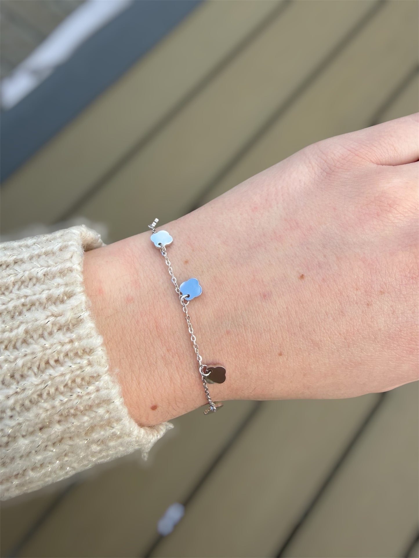 ✨☁️ Bracelet “Eulalie” – Ajustable
