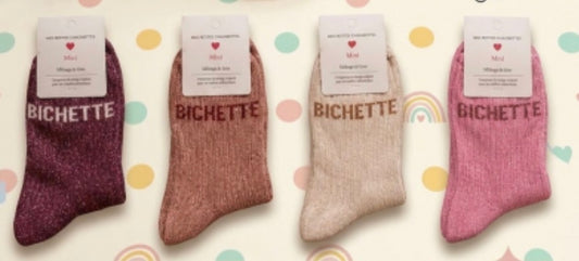 Chaussettes à paillettes enfant