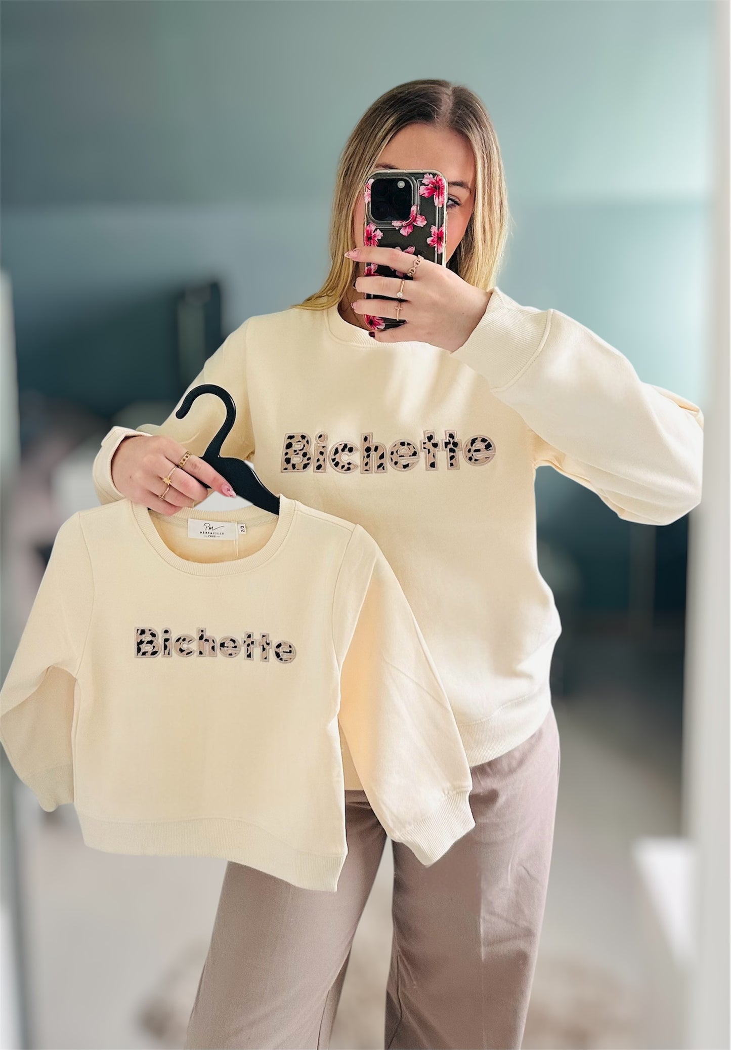 👩 Sweat “Jeanne” – Adulte