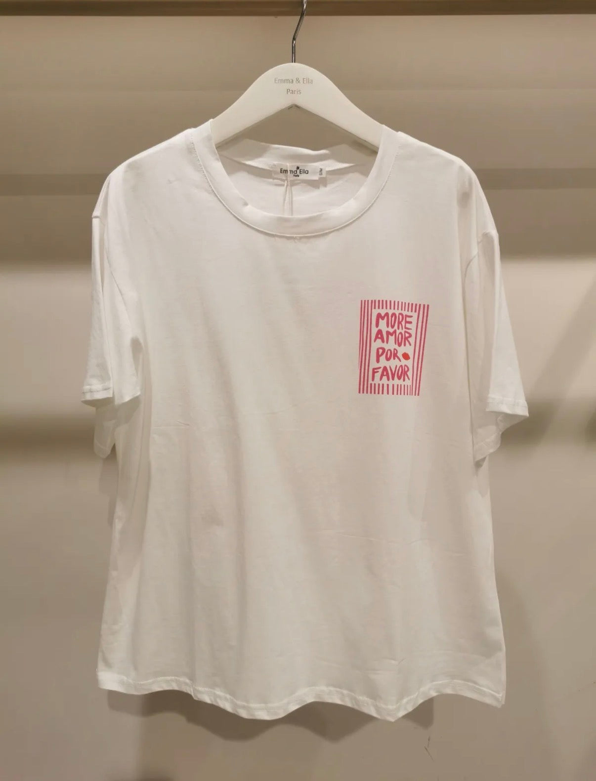 T-shirt Anaelys bleu ou rose 💗💙
