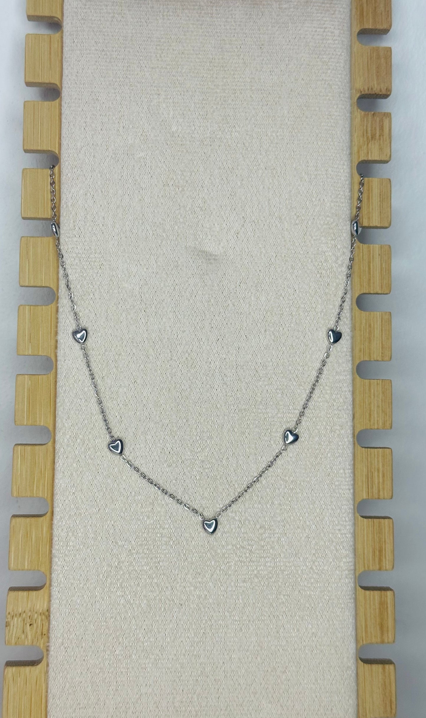 🩶 Collier Chloé en acier inoxydable