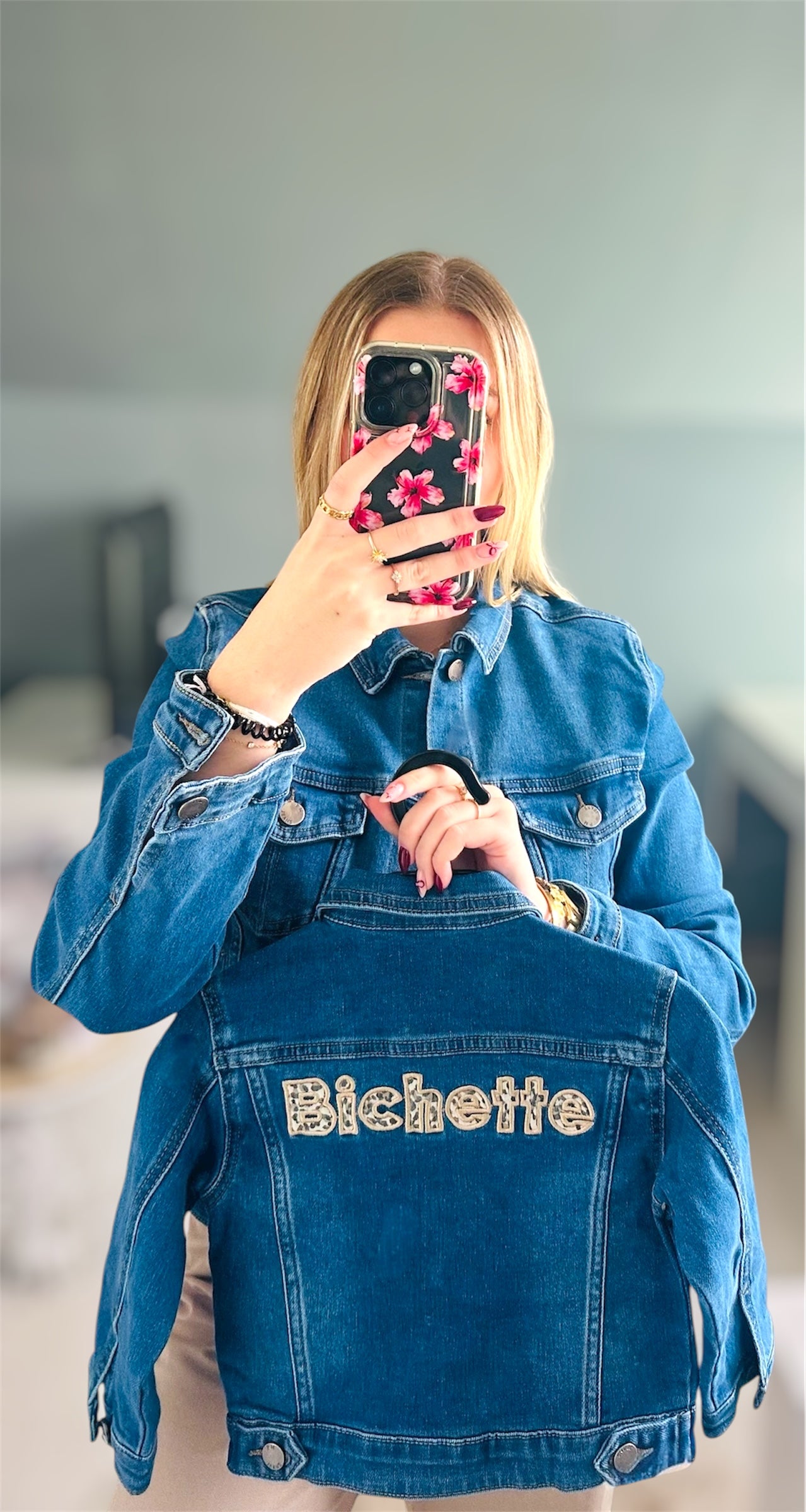 👧 Veste en jean “Lucie” – Enfant