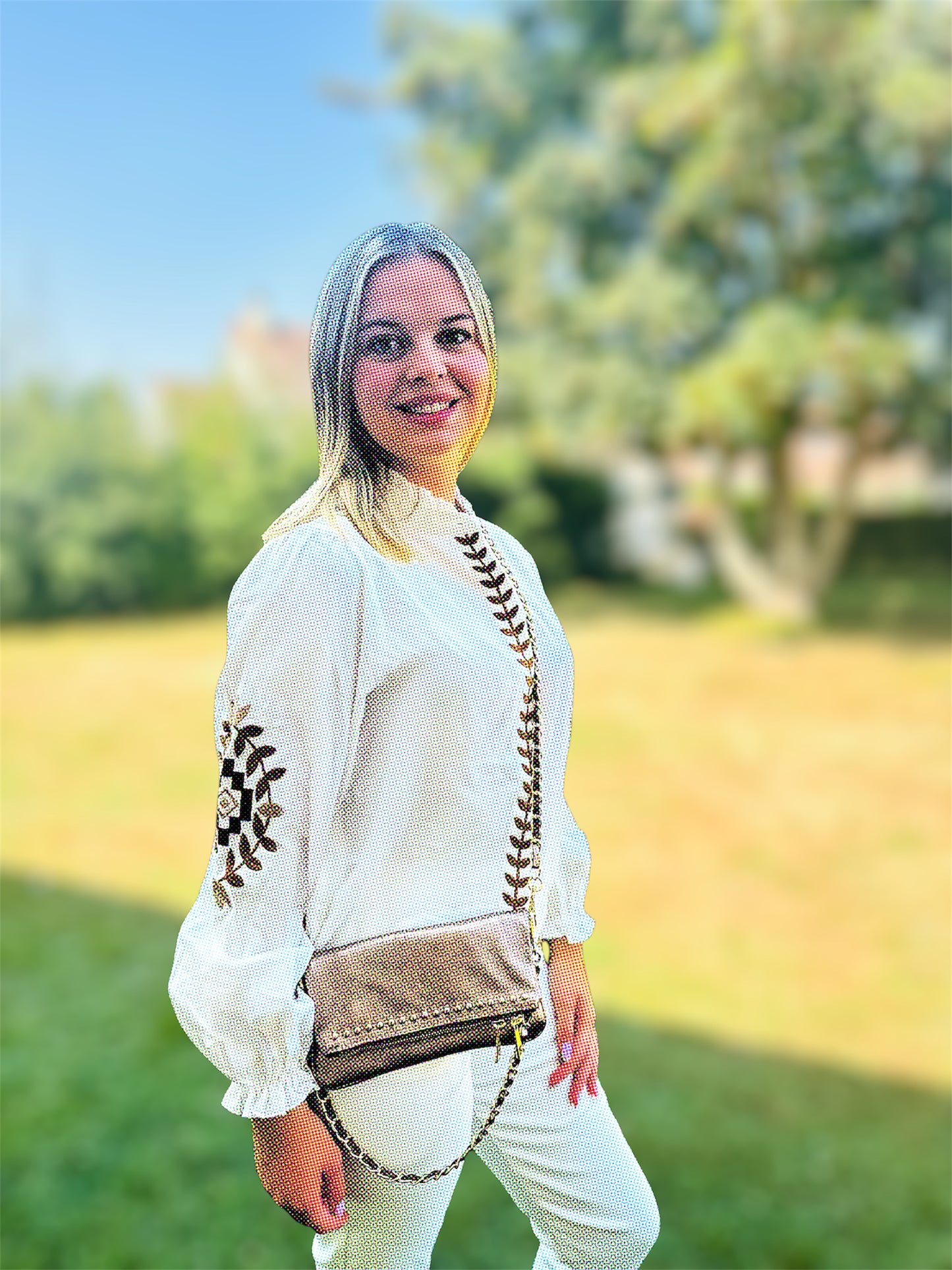 Sac OLIVIA – bandoulière chic & pratique en cuir véritable 🖤