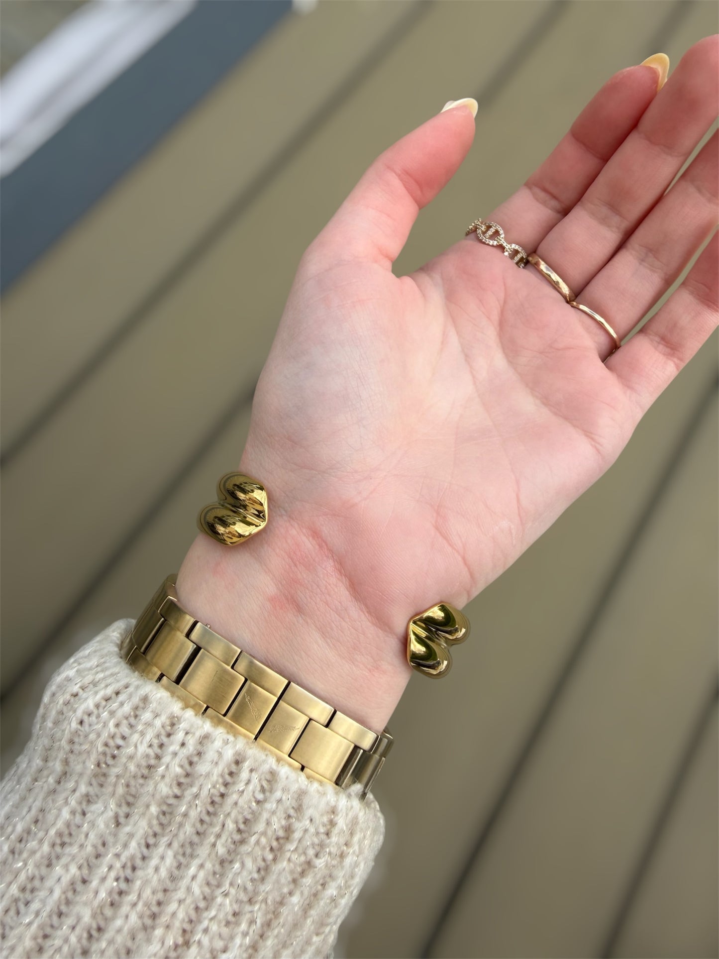 ✨💛 Jonc “Victoire” – Ajustable