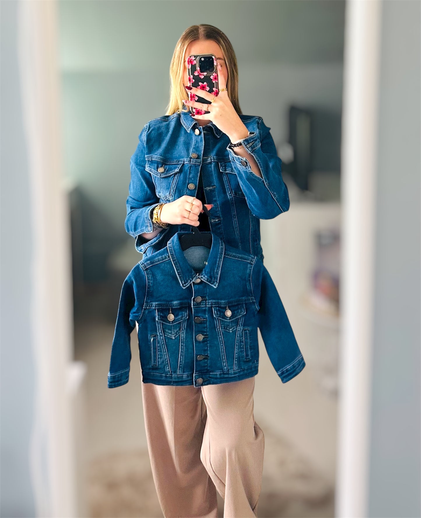 👩 Veste en jean “Lucie” – Adulte