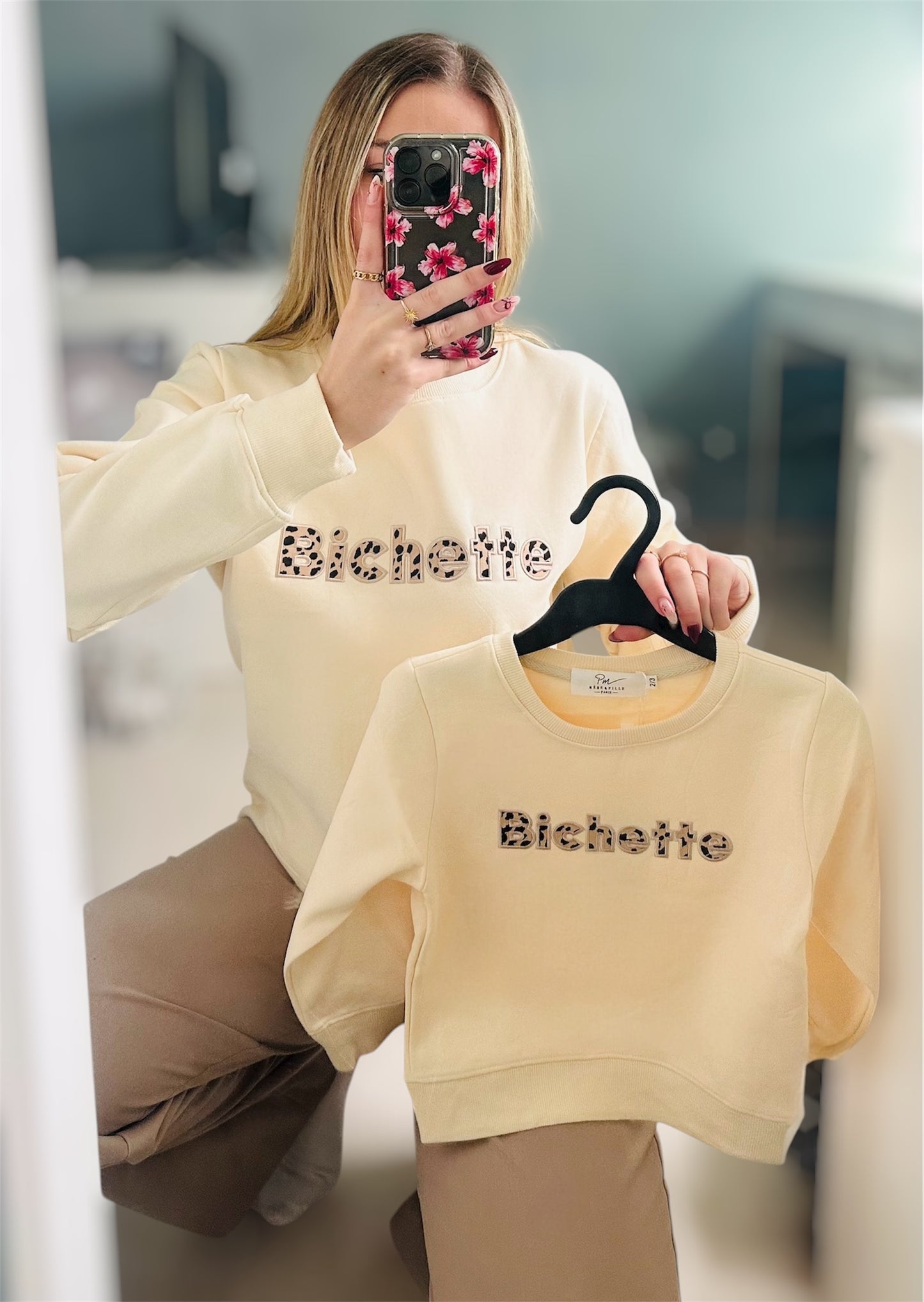 👩 Sweat “Jeanne” – Adulte