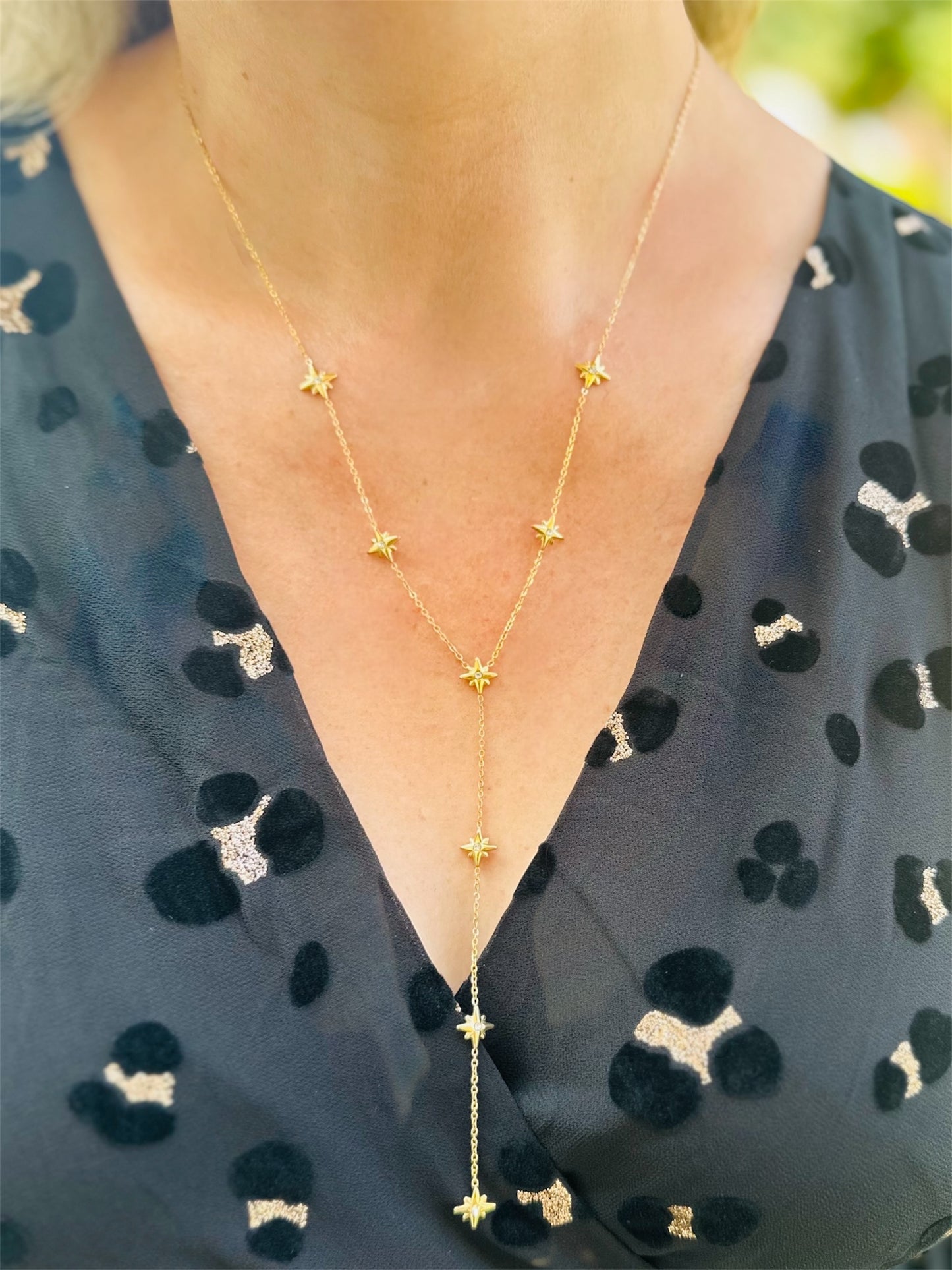 Collier ELSA – Étoiles en acier inoxydable ⭐️