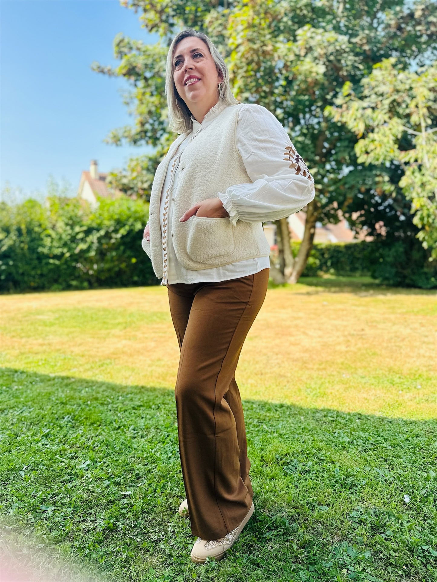Gilet SERENA – douceur et confort cocooning 🐑