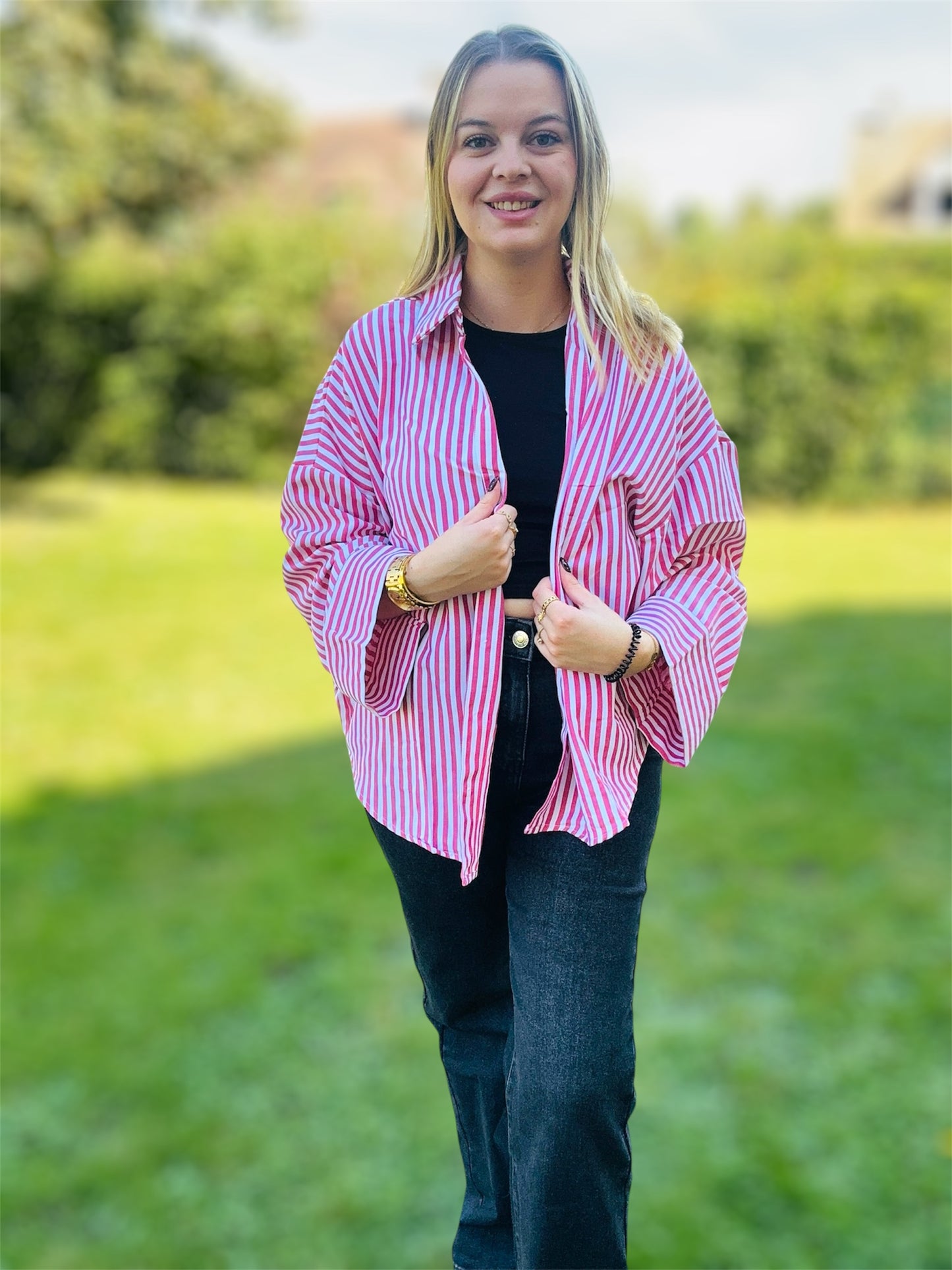 Chemise loose Victoria 🌸🤎