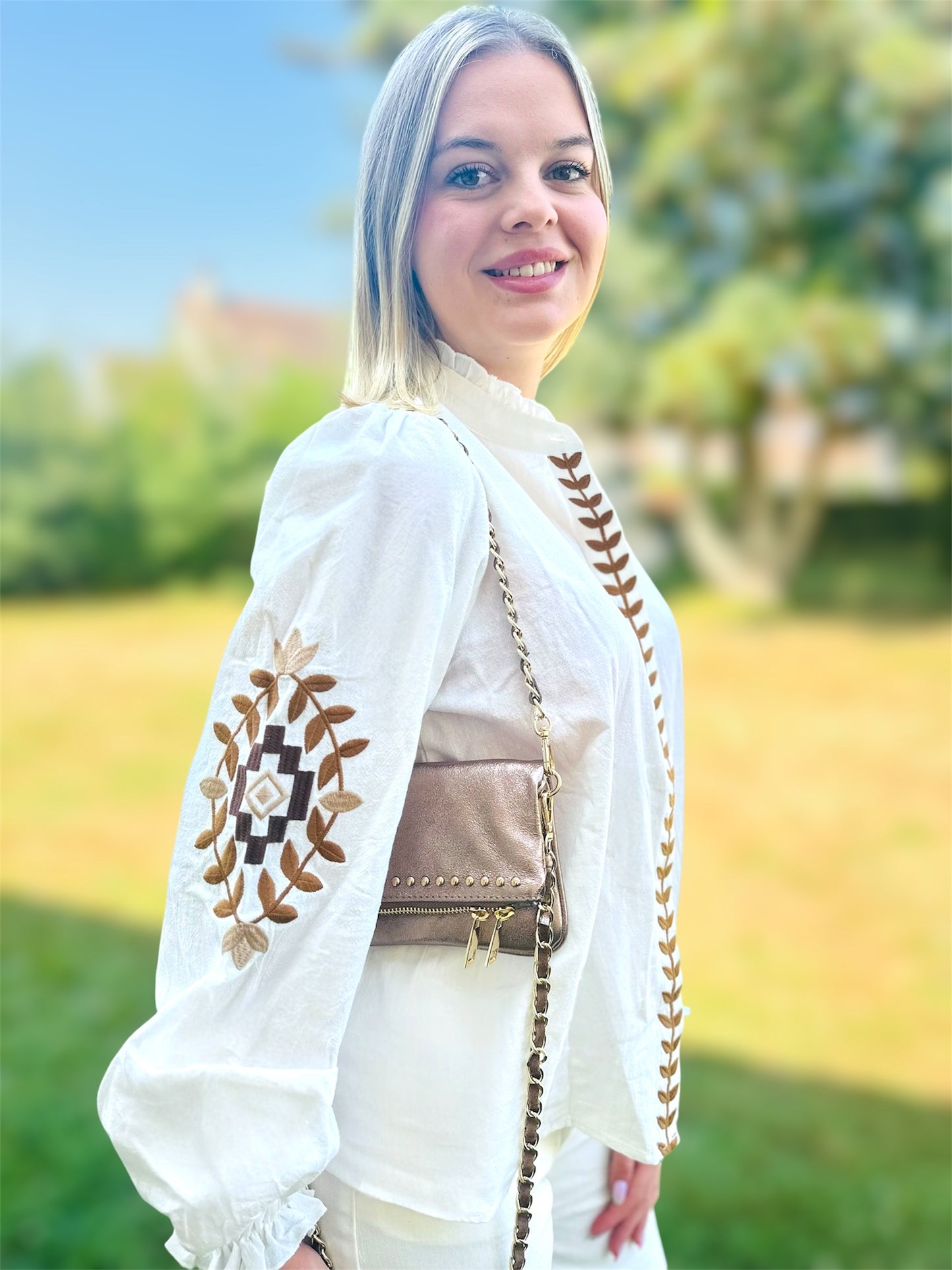Sac OLIVIA – bandoulière chic & pratique en cuir véritable 🖤
