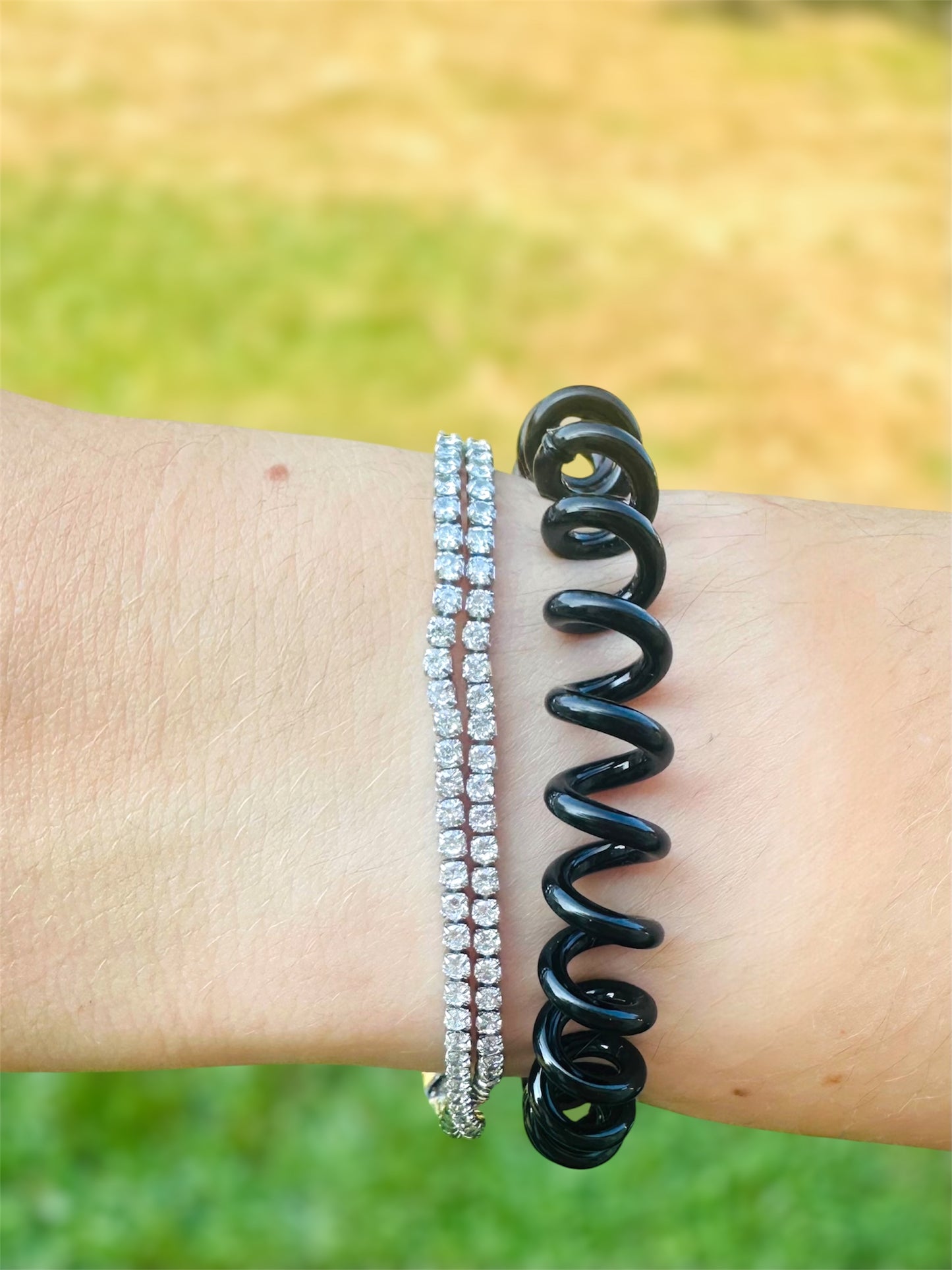 Bracelet DANICA – Élégance scintillante en acier inoxydable ✨
