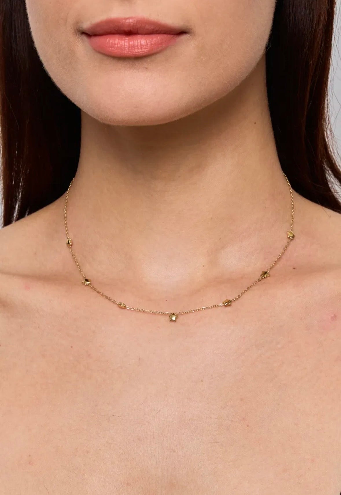 💛 Collier Star - acier inoxydable