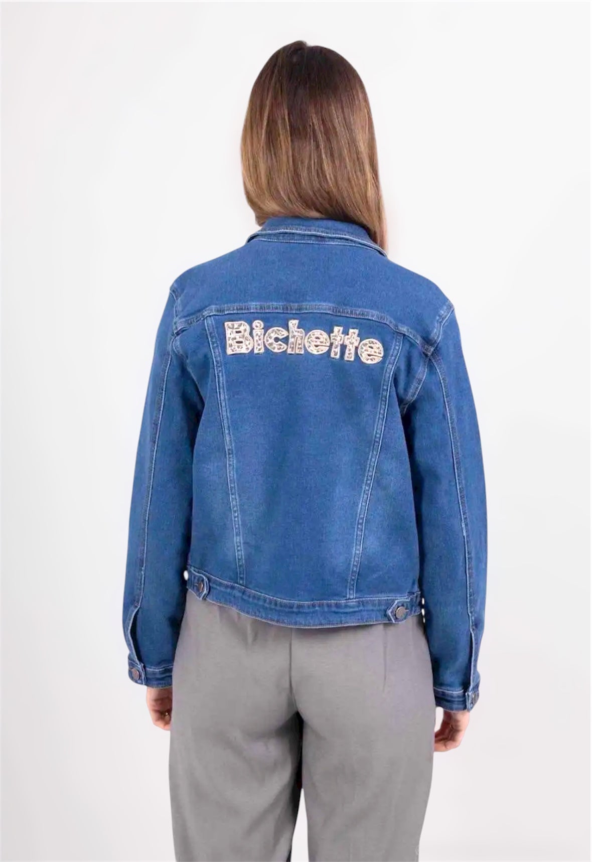 👩 Veste en jean “Lucie” – Adulte