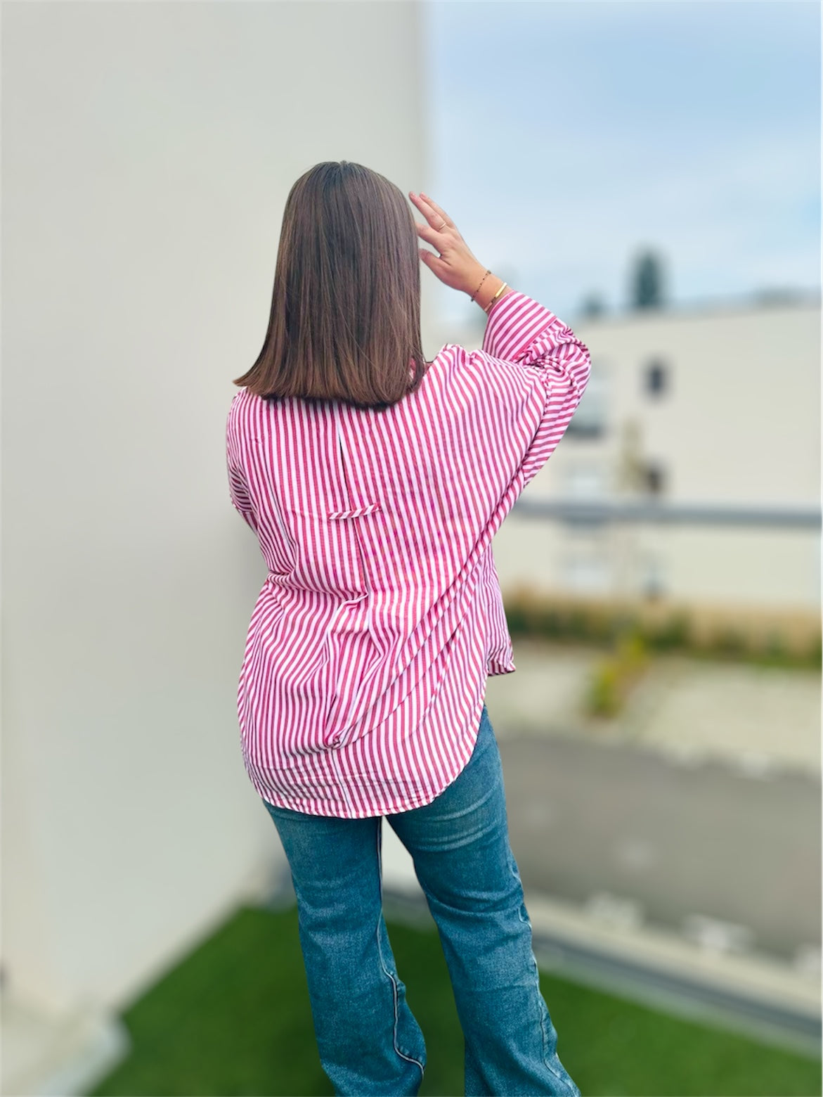 Chemise loose Victoria 🌸🤎