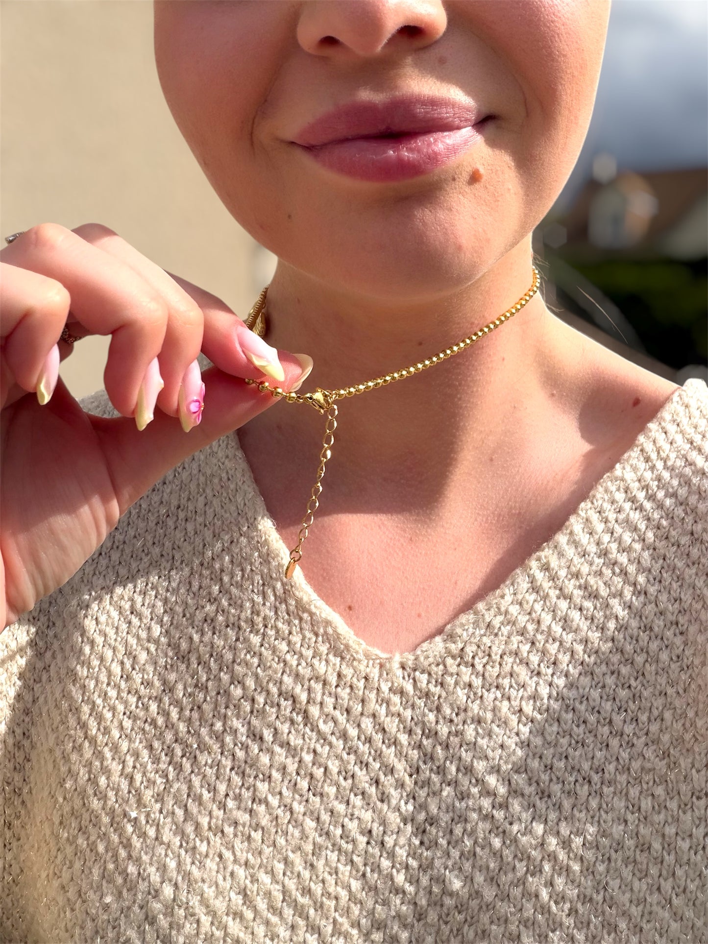 ✨🌊 Collier “Rose”