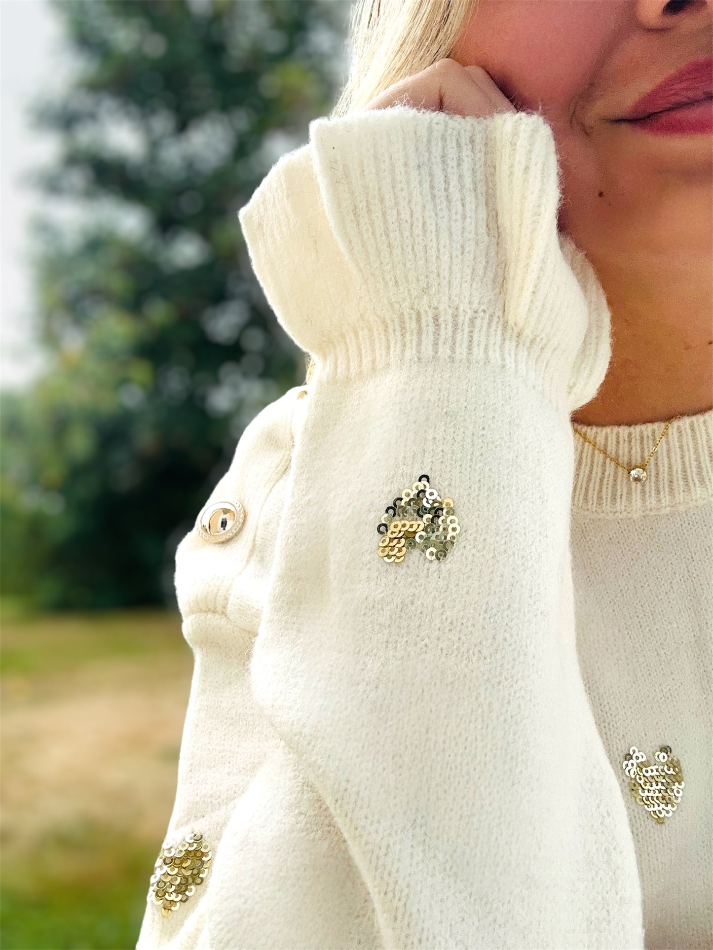 Pull MANON – douceur et éclat scintillant ✨