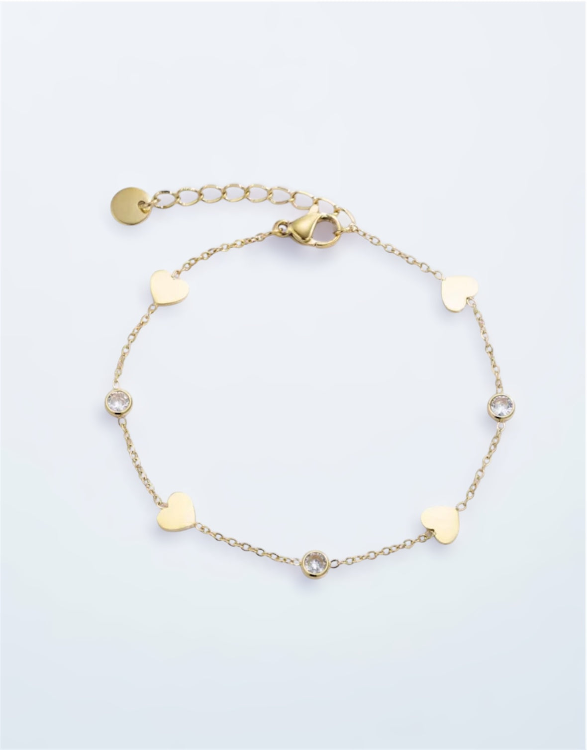 💛 Bracelet “Ambre” – Doré