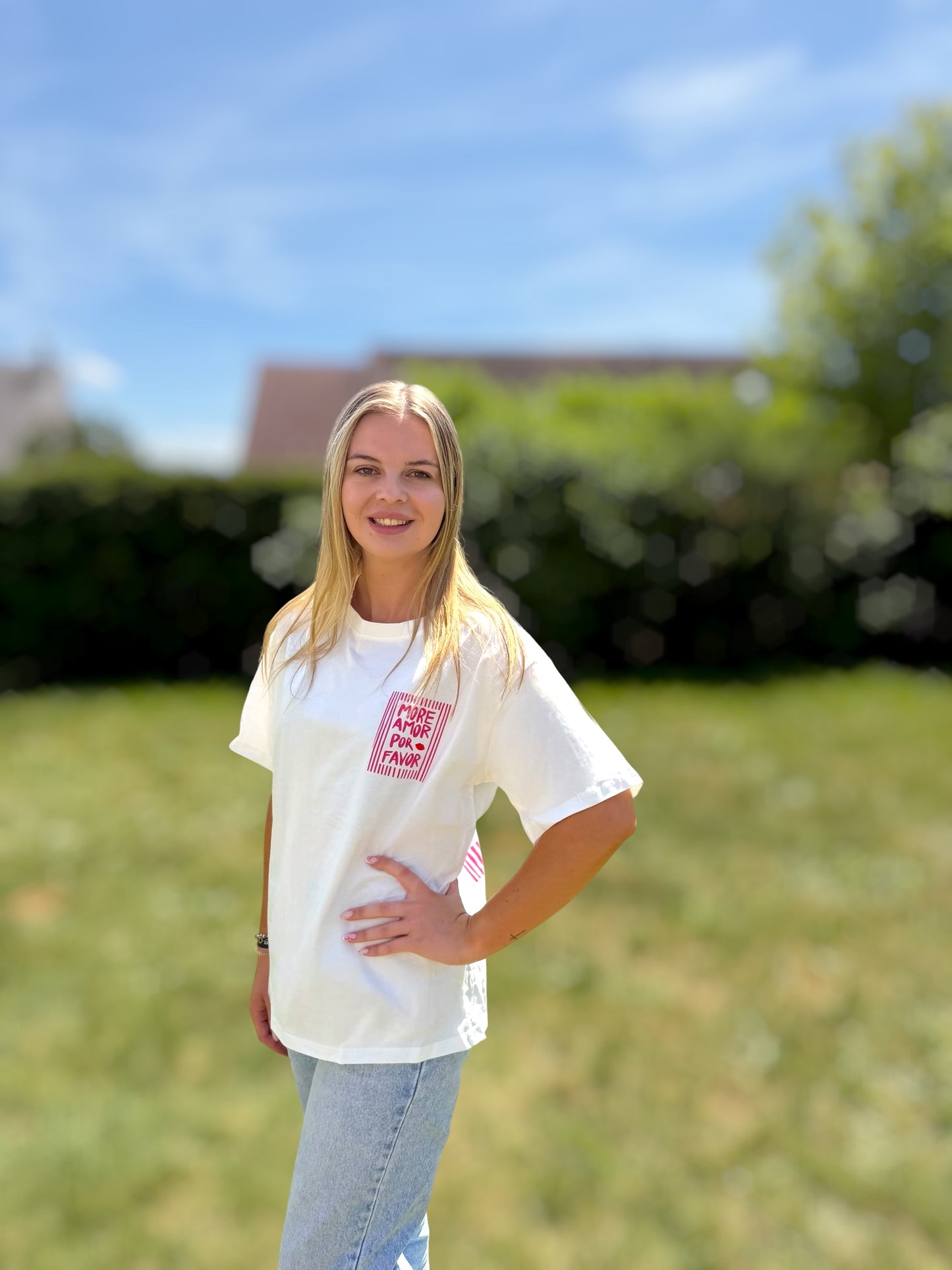 T-shirt Anaelys bleu ou rose 💗💙