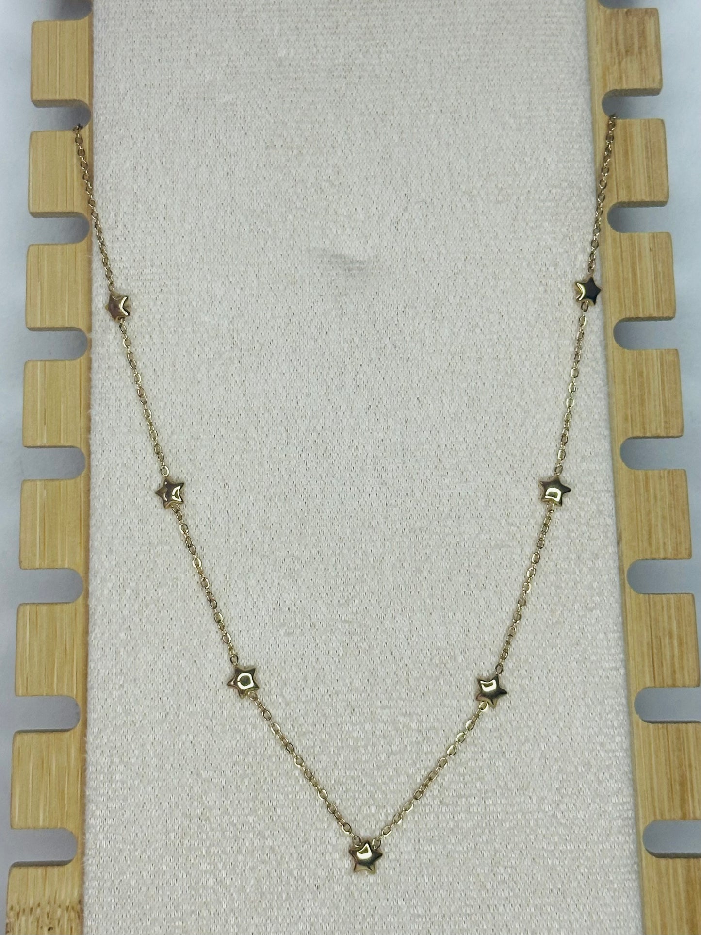 💛 Collier Star - acier inoxydable