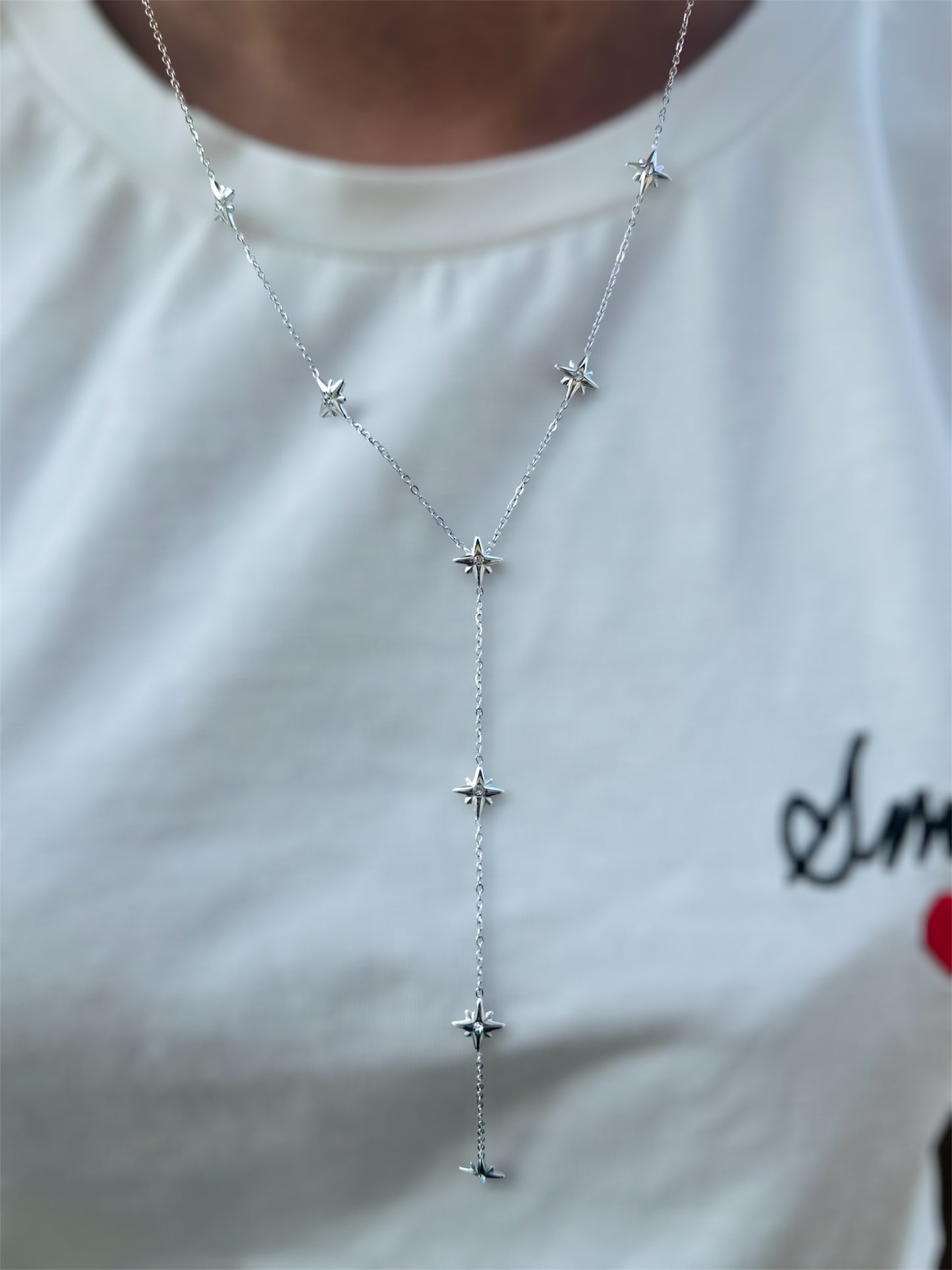 Collier ELSA – Étoiles en acier inoxydable ⭐️