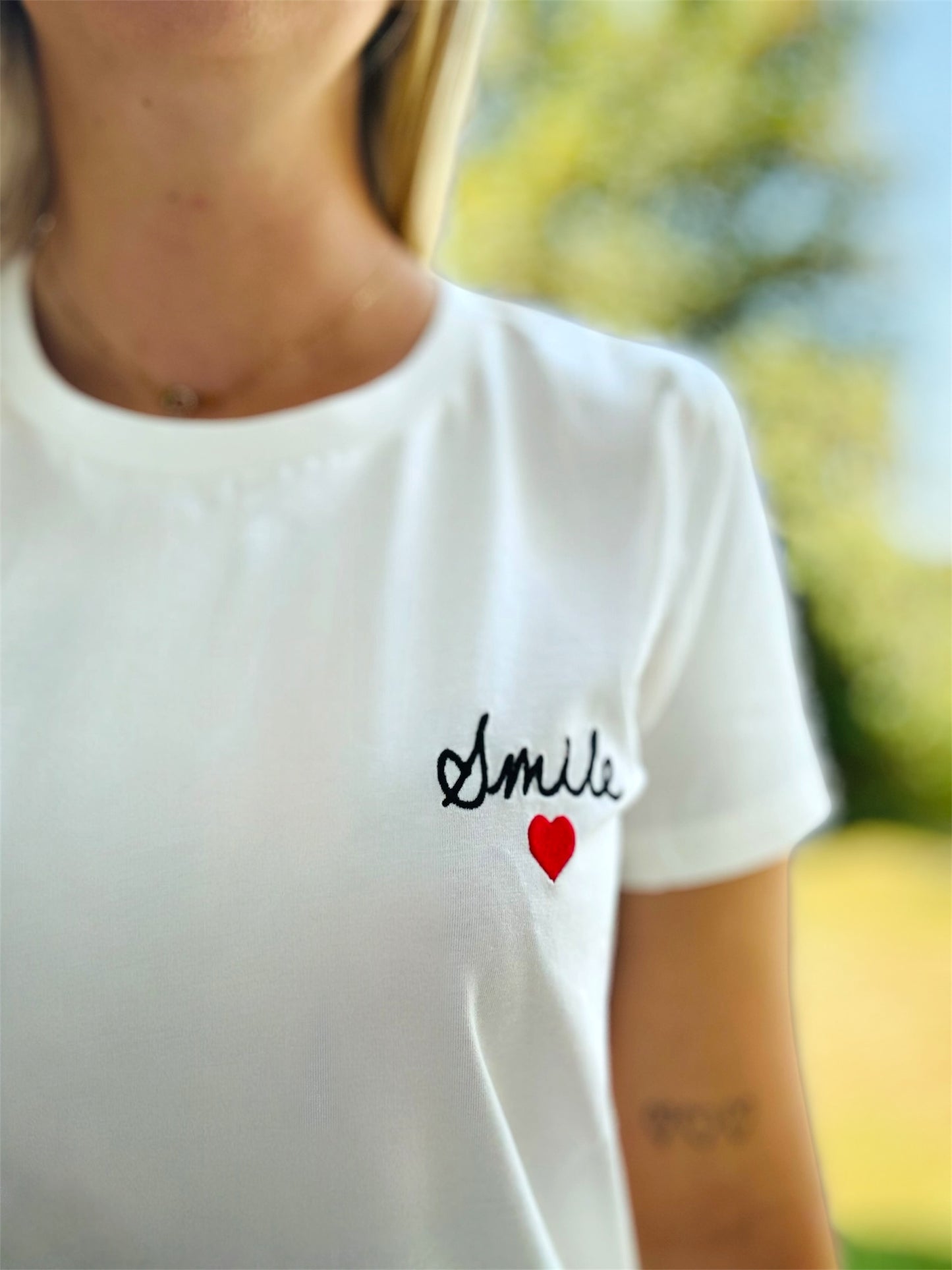 T-shirt SMILE 🤍❤️