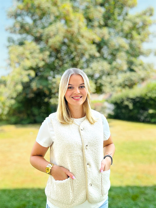 Gilet SERENA – douceur et confort cocooning 🐑