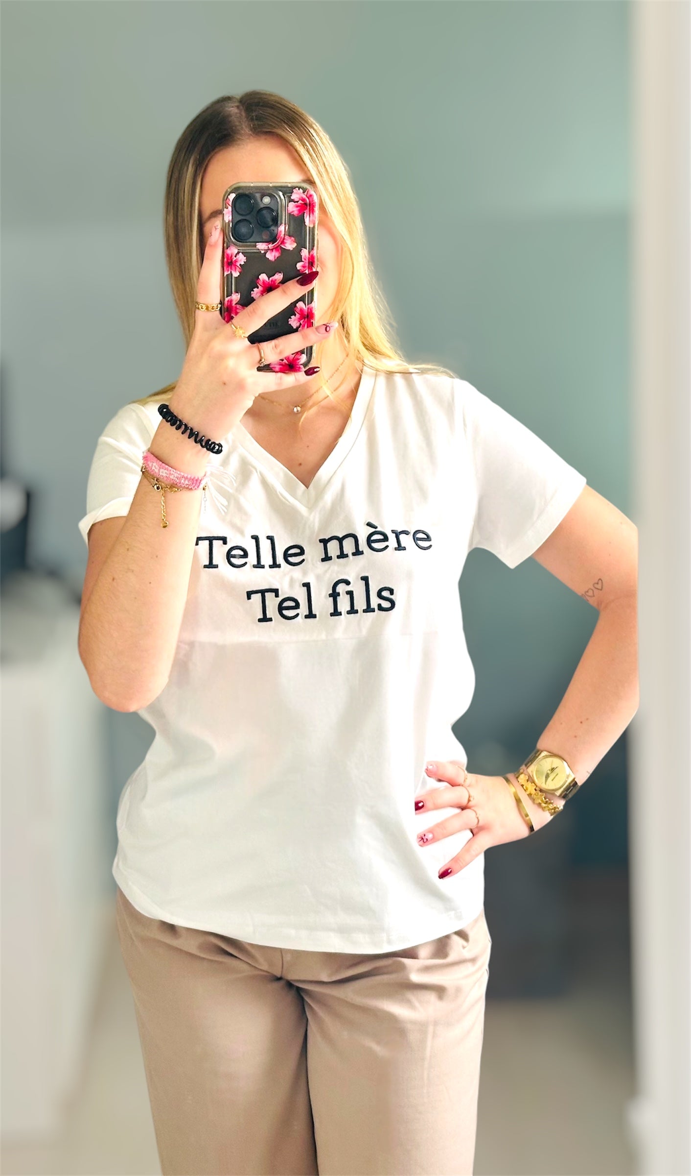 👩‍👦 T-shirt “Duo MF” – Adulte