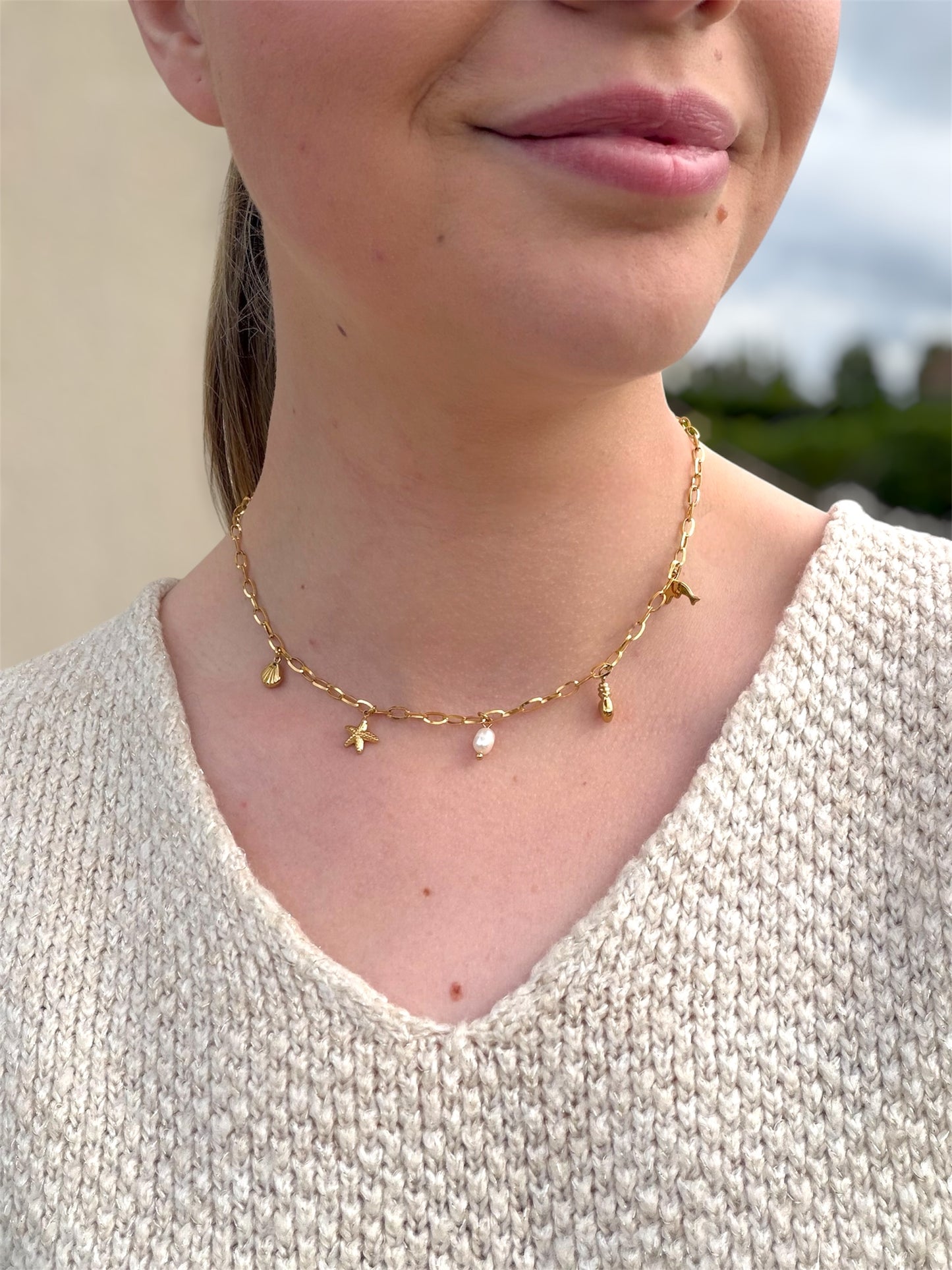 ✨🐚 Collier “Capucine”