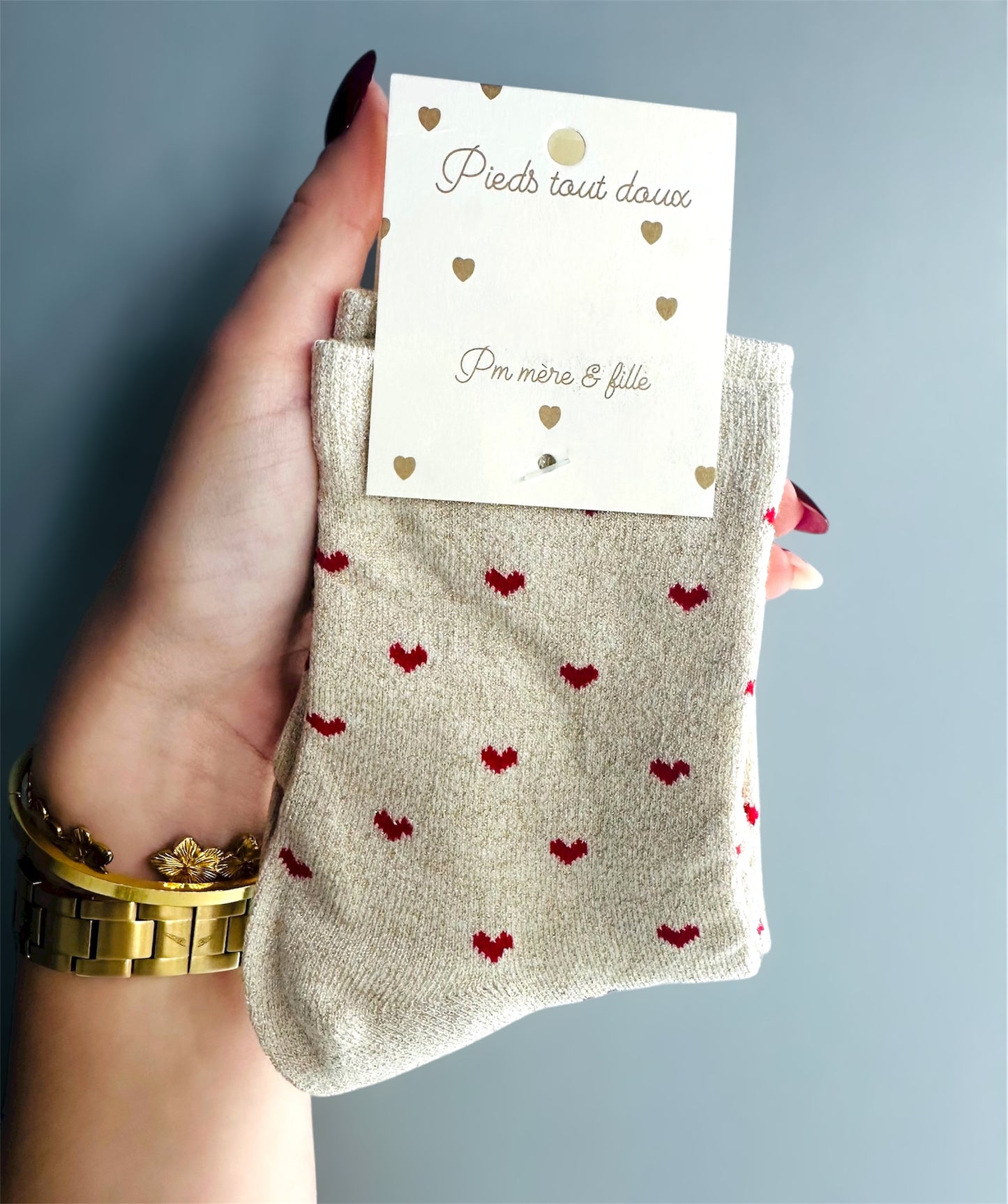🧦 Chaussettes à paillettes