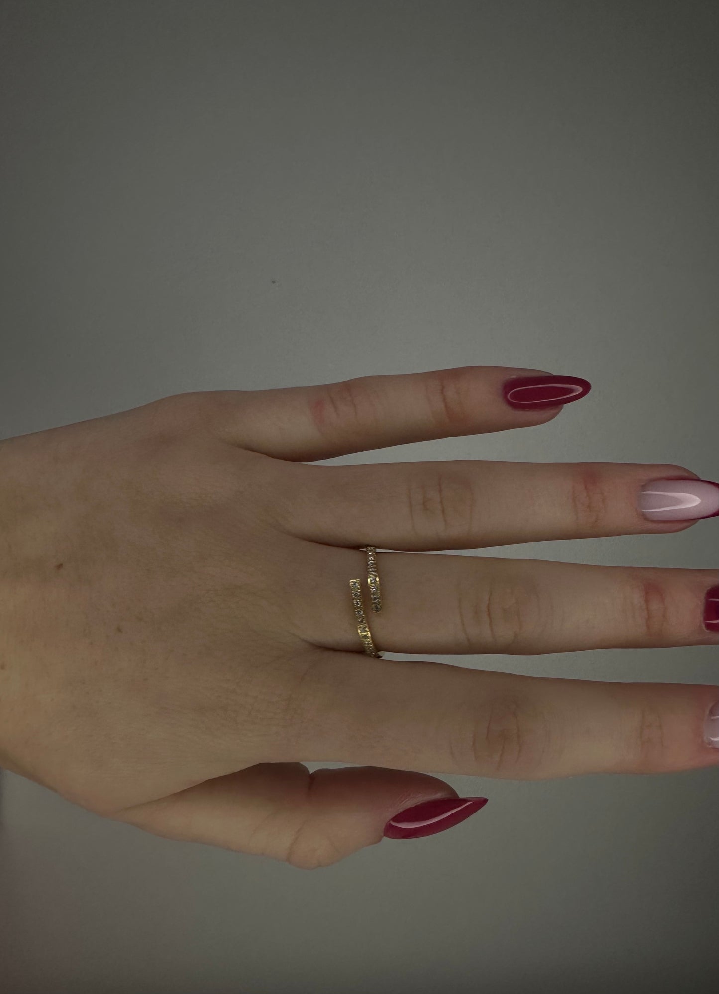 🤍 Bague Justine - Acier Inoxydable