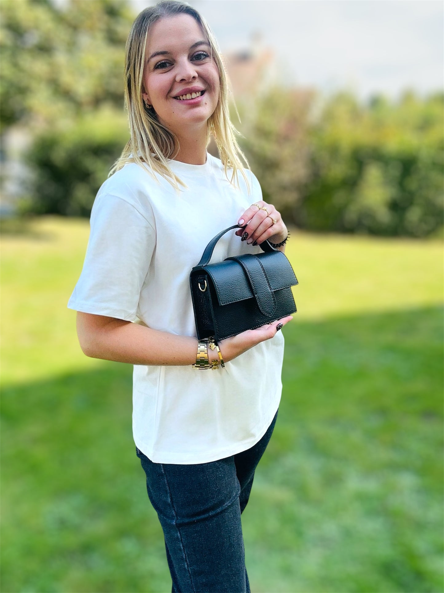 👜 Sac Lina cuir véritable
