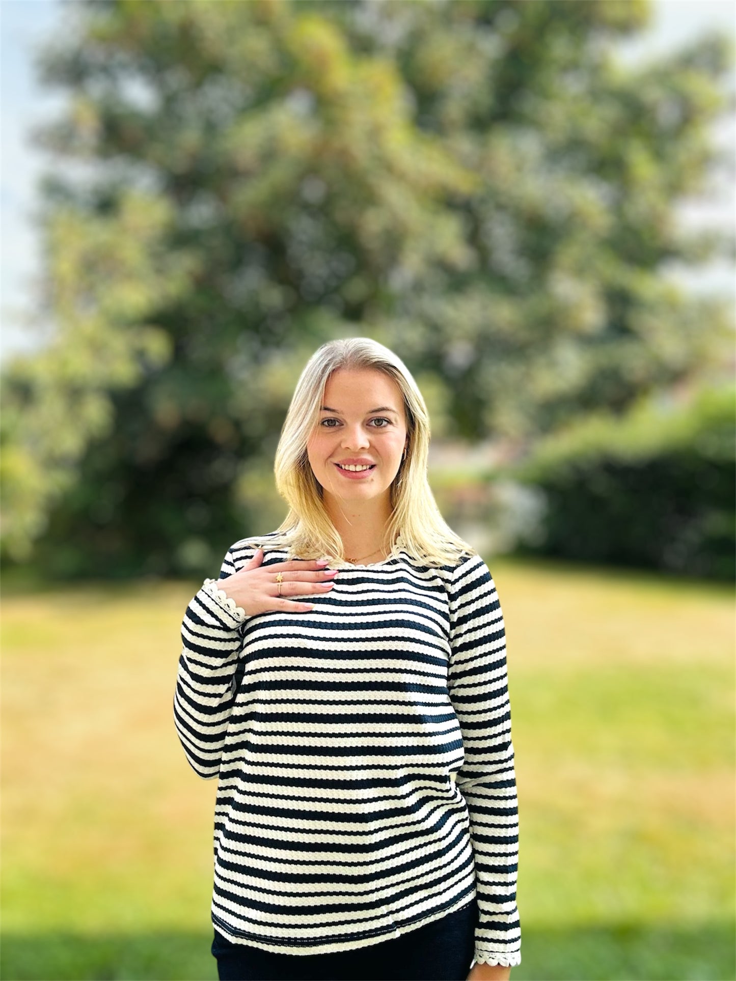 Haut MARINA – marinière chic & intemporelle ⚓️
