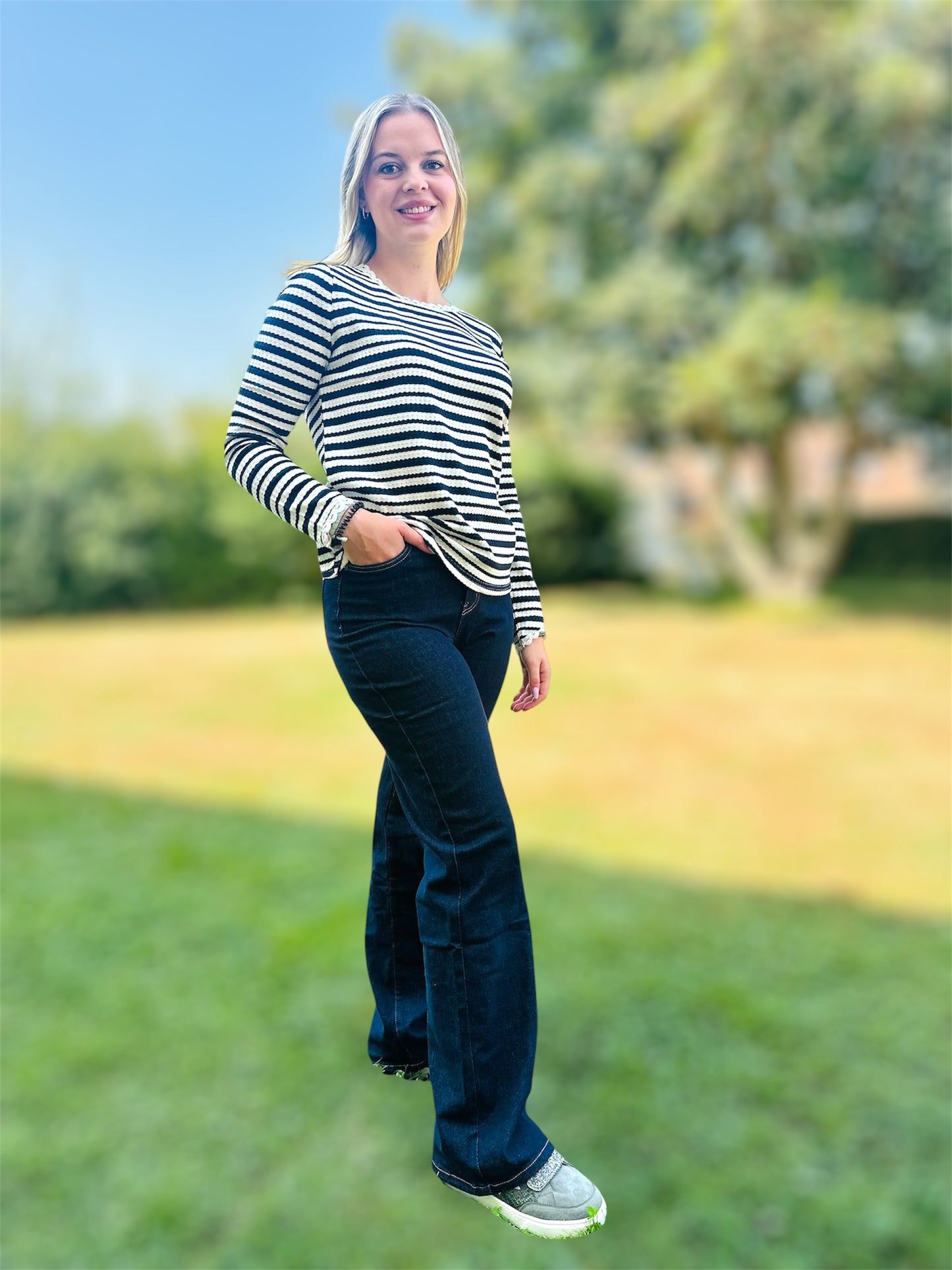 Haut MARINA – marinière chic & intemporelle ⚓️