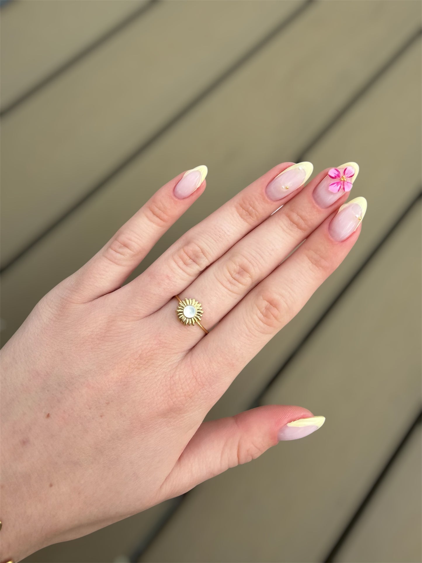 ✨ Bague “Ysée” – Ajustable