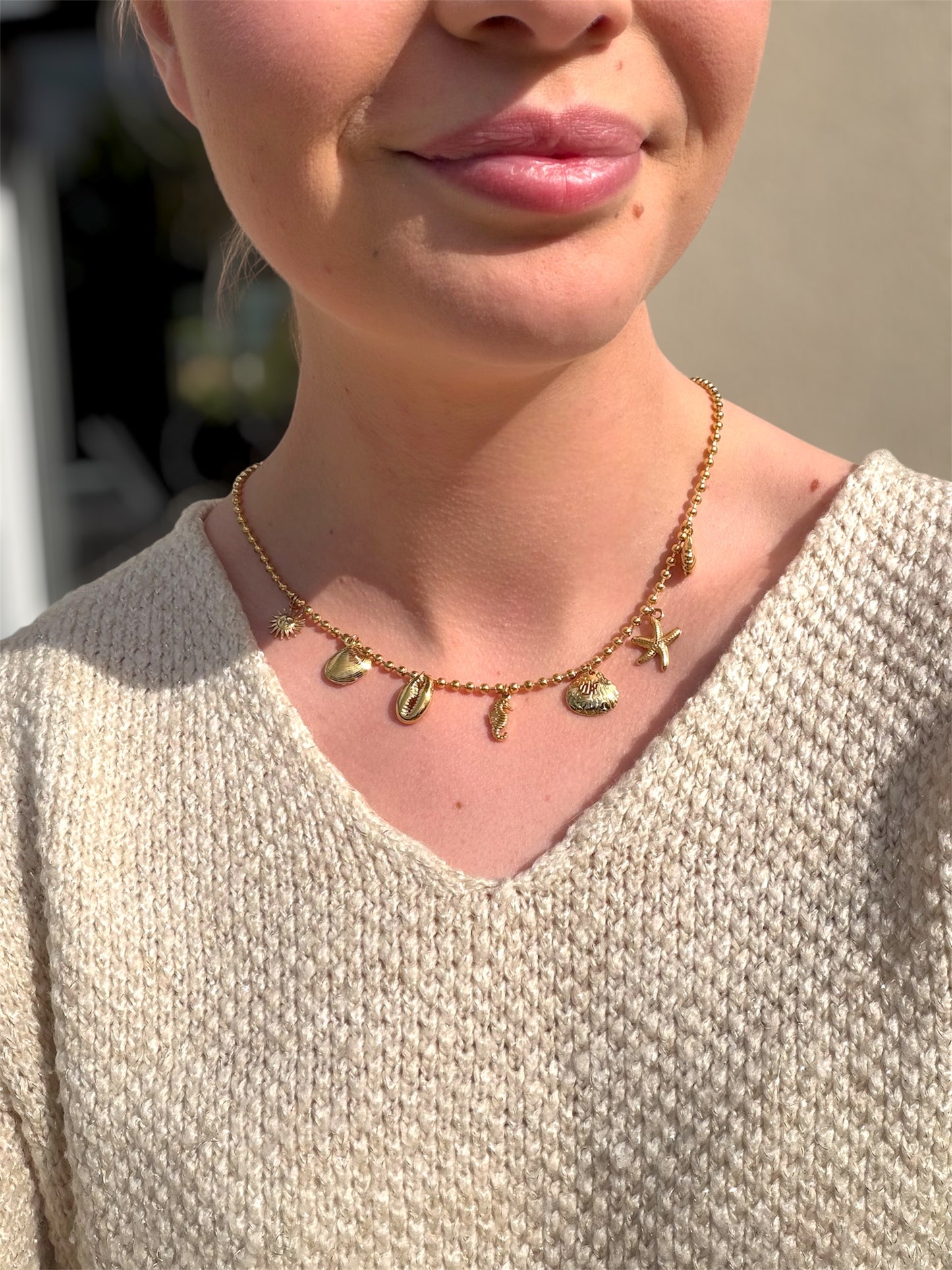 ✨🌊 Collier “Rose”
